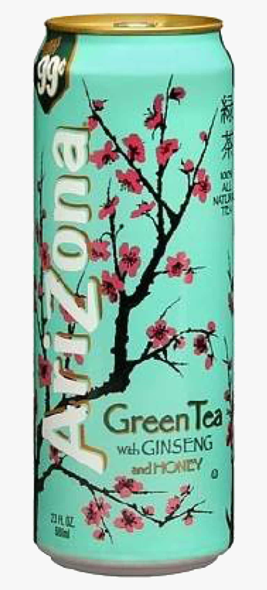 Arizona Green Tea With Ginseng Background