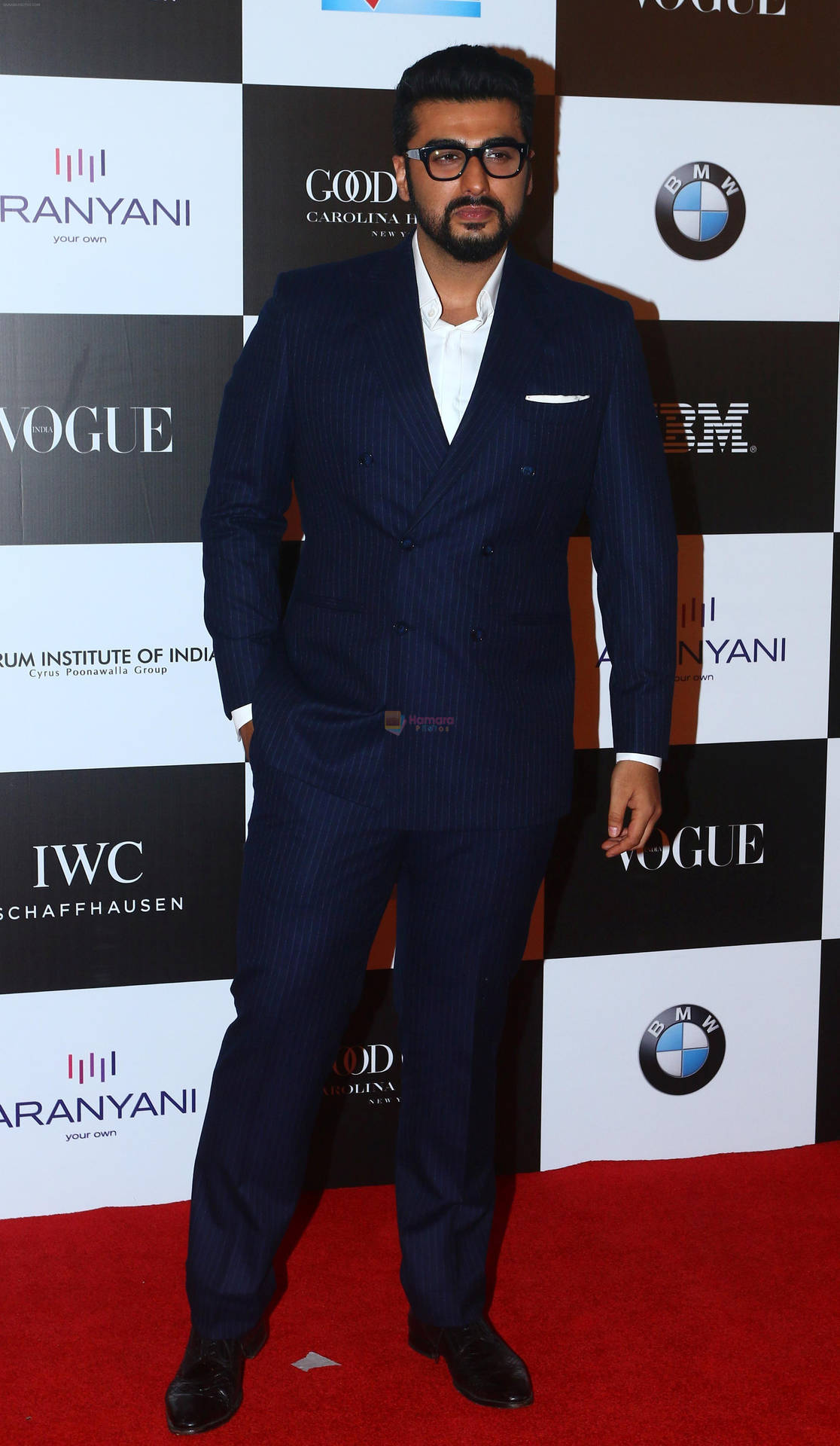 Arjun Kapoor In Red Carpet Background