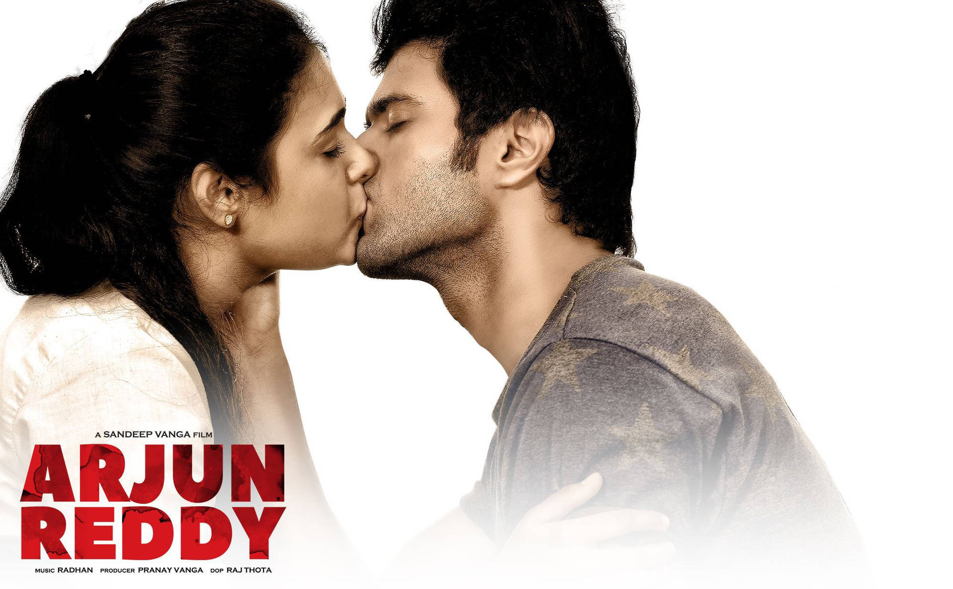 Arjun Reddy Kissing Scene Background