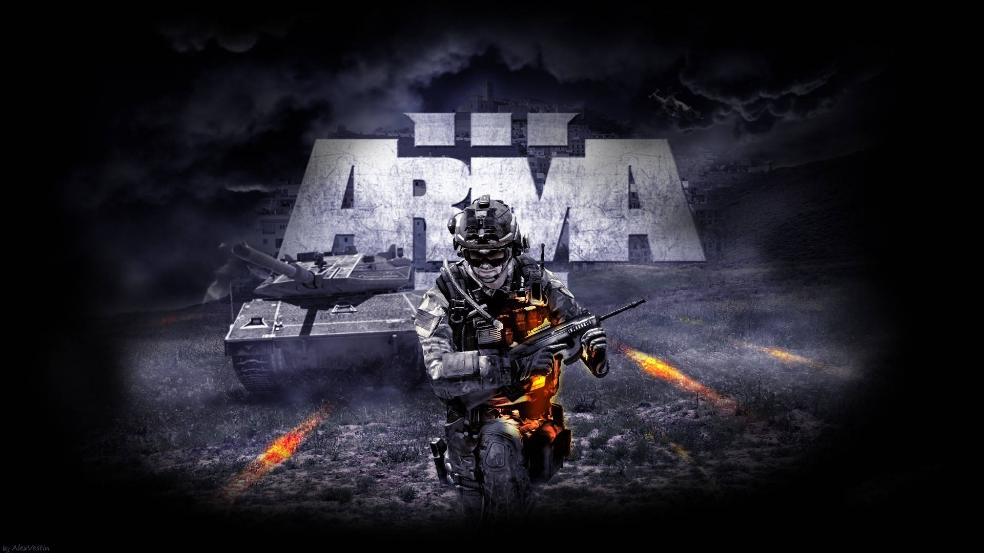 Arma 3 Alternate Game Poster Background