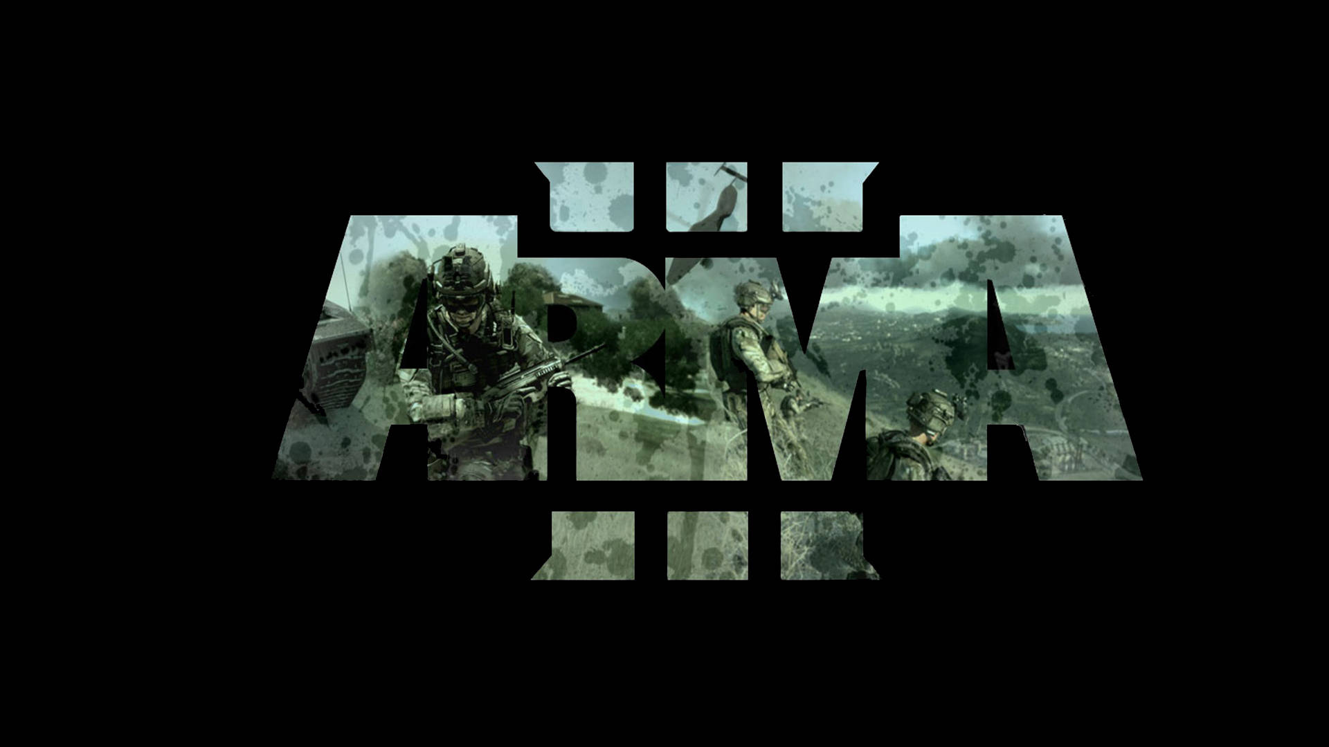Arma 3 Game Logo Background