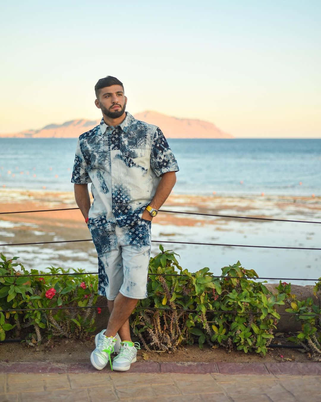 Arman Tsarukyan At Beach Under Dreamy Sky