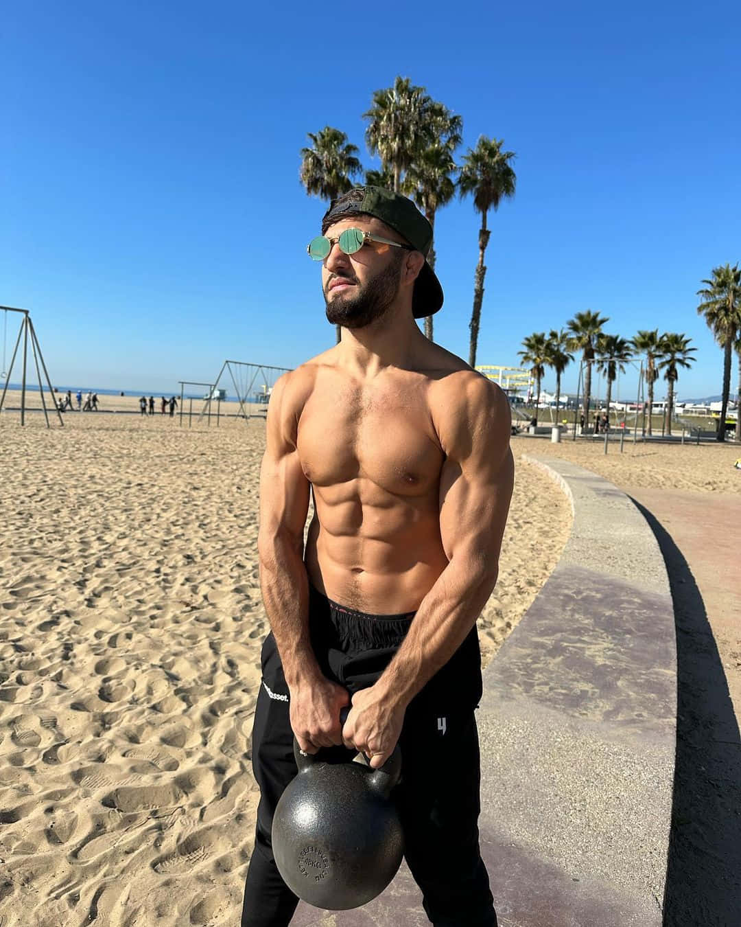 Arman Tsarukyan With Kettlebell