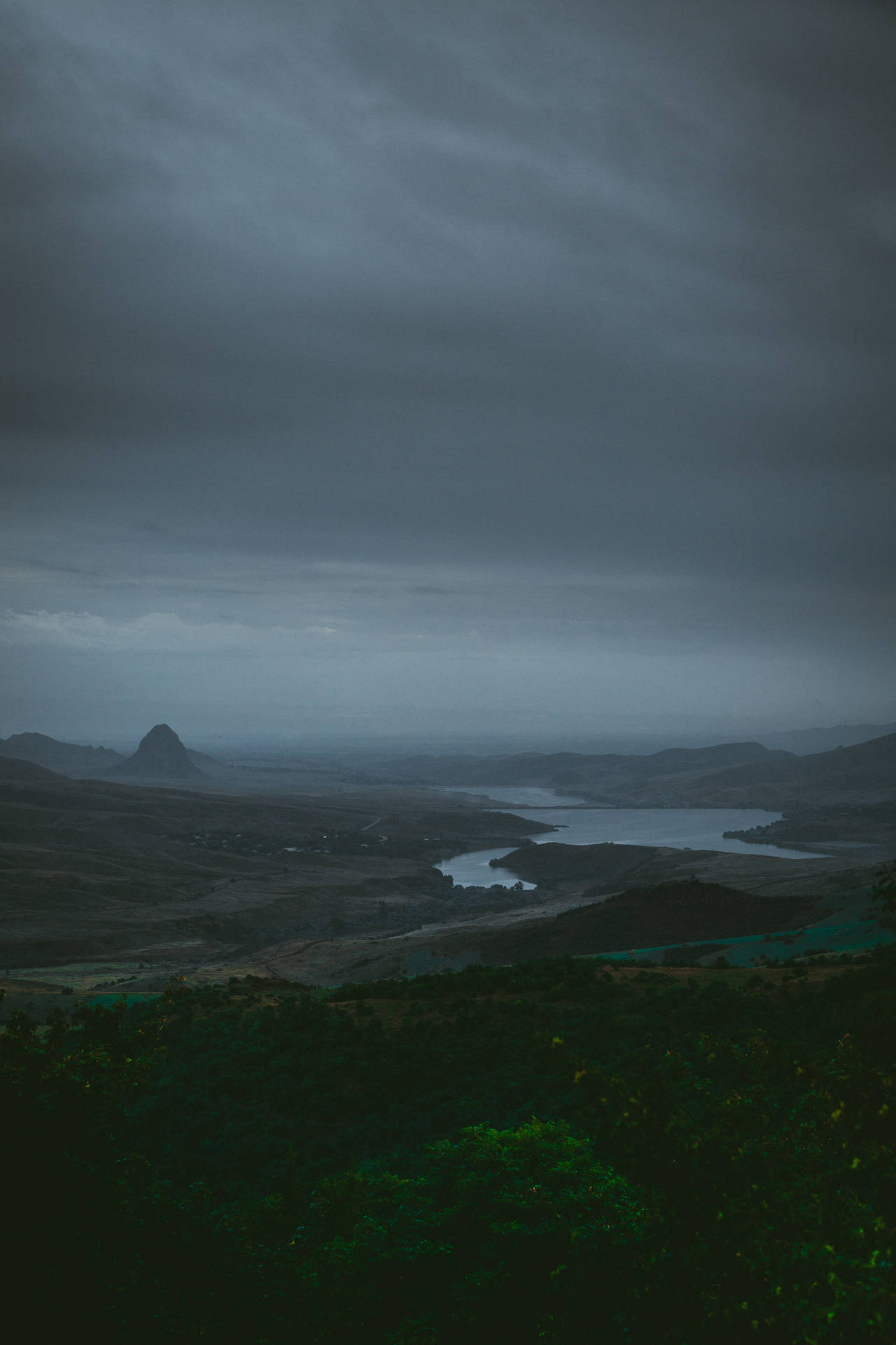 Armenia Foggy River