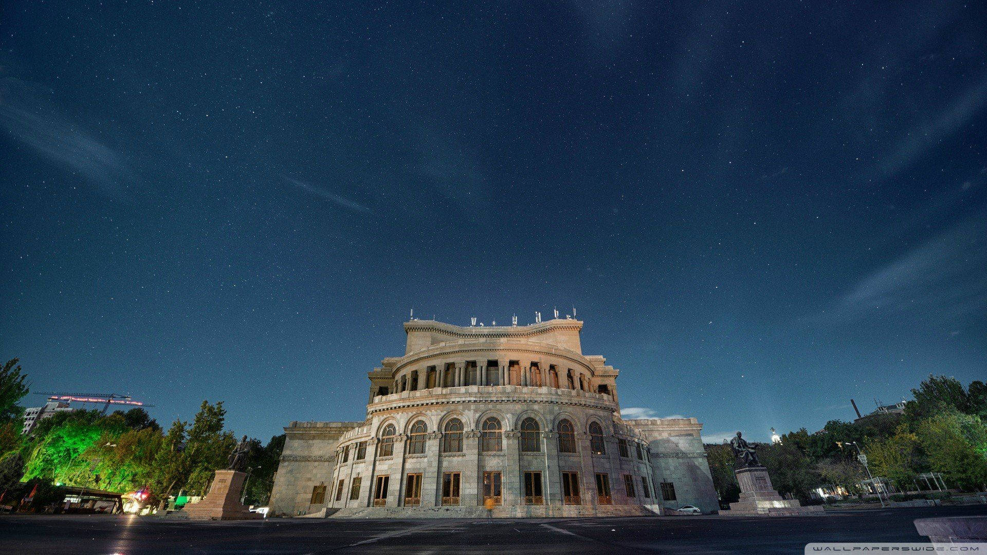 Armenia Opera And Ballet Theatre Background