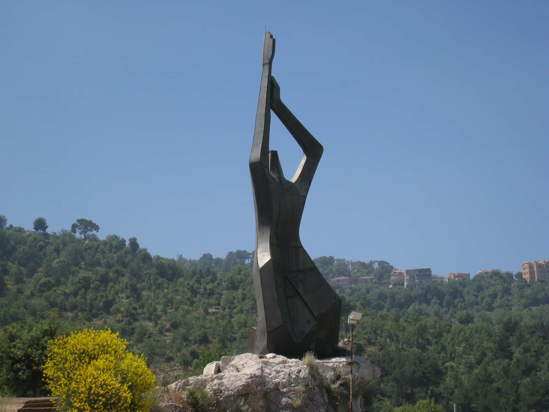 Armenian Genocide Memorial - A Testimony To History In Lebanon Background
