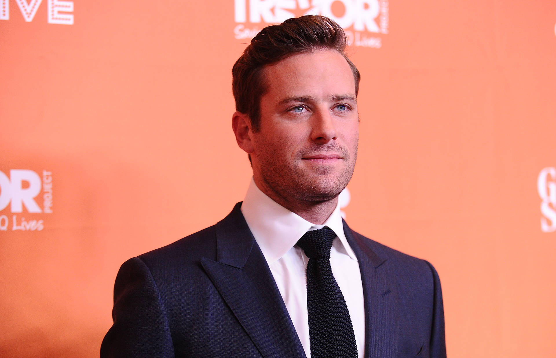 Armie Hammer At Trevor Project Background