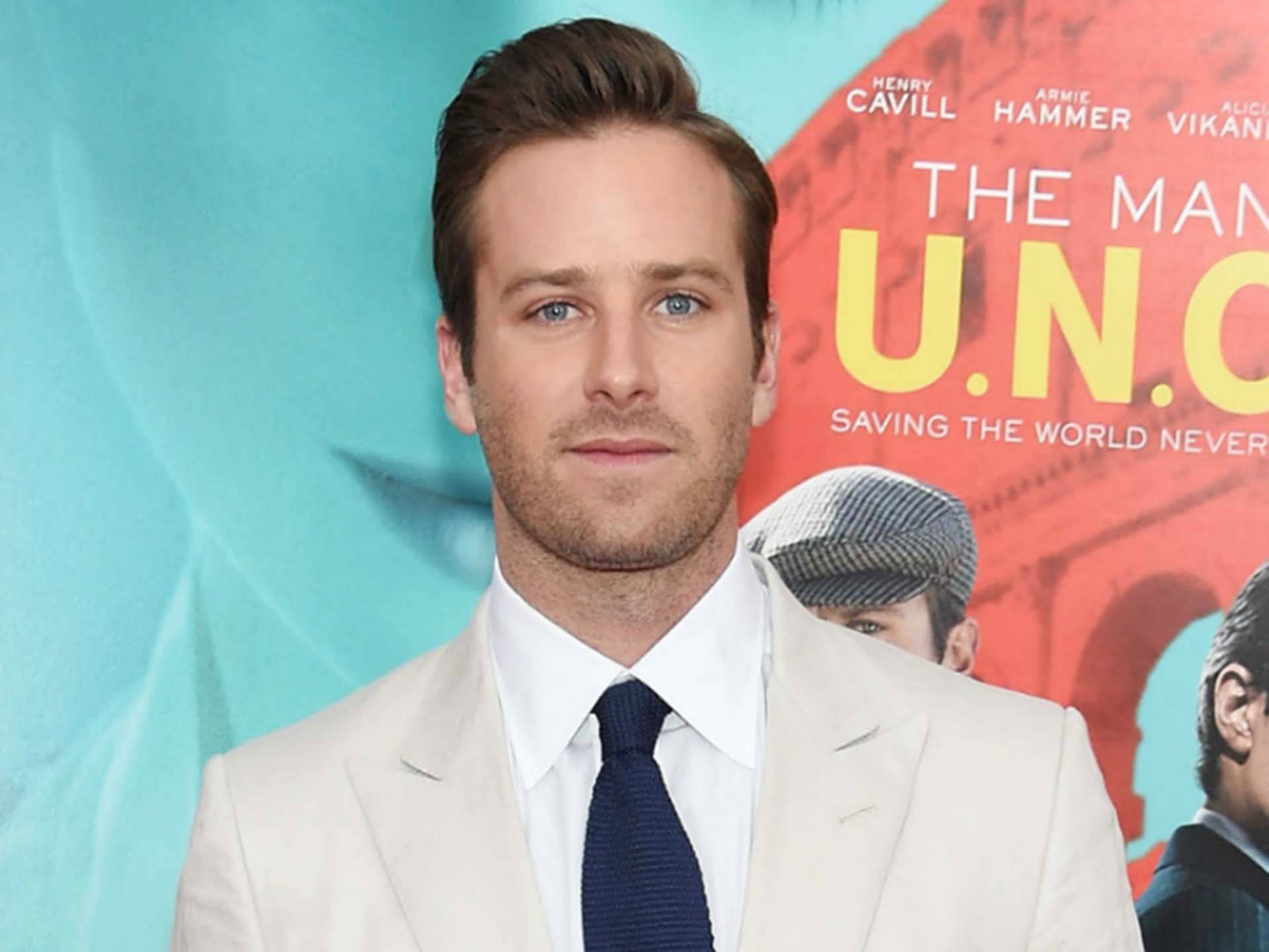 Armie Hammer At Ziegfeld Theater Background