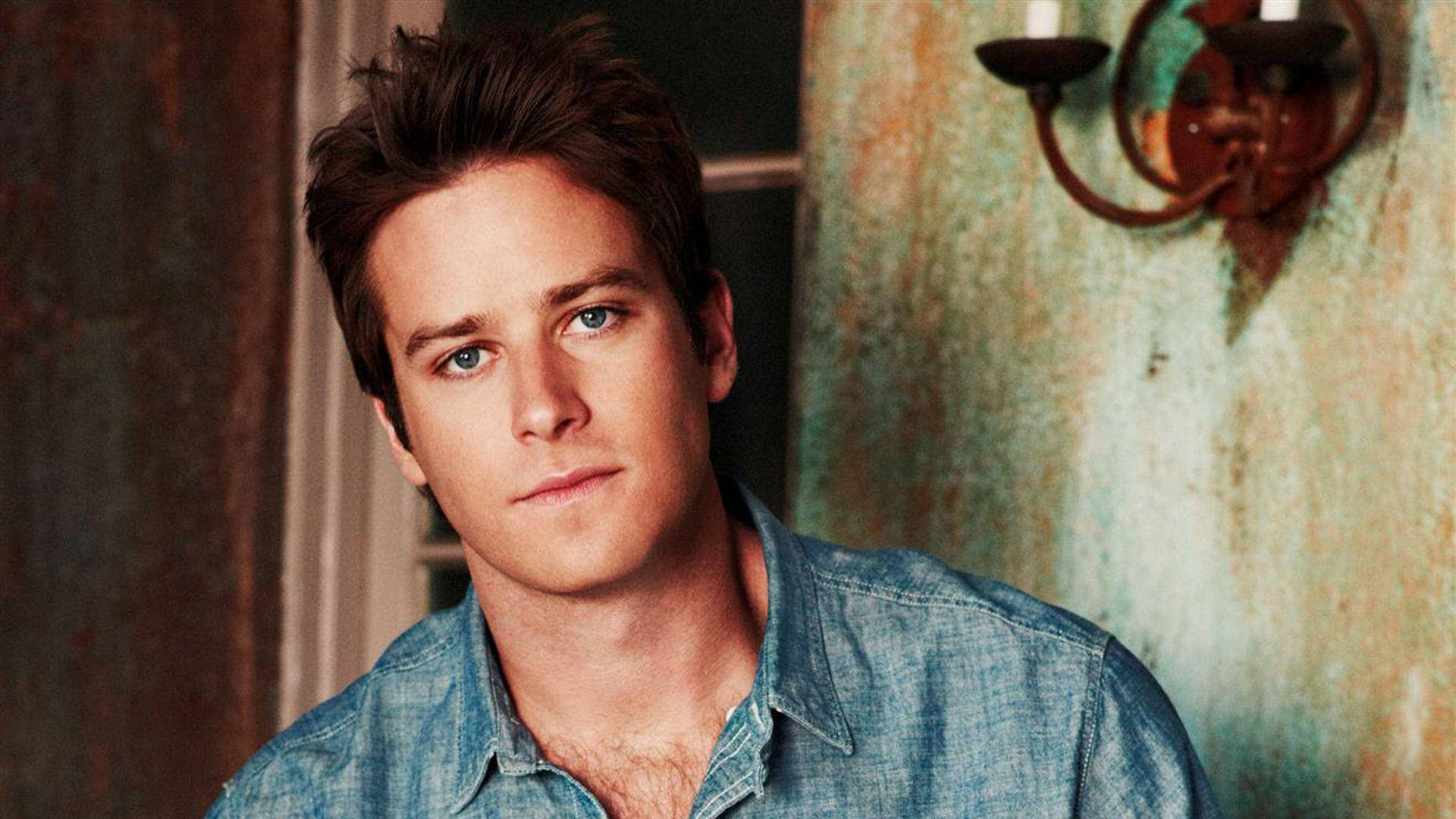 Armie Hammer Rustic Photoshoot Background