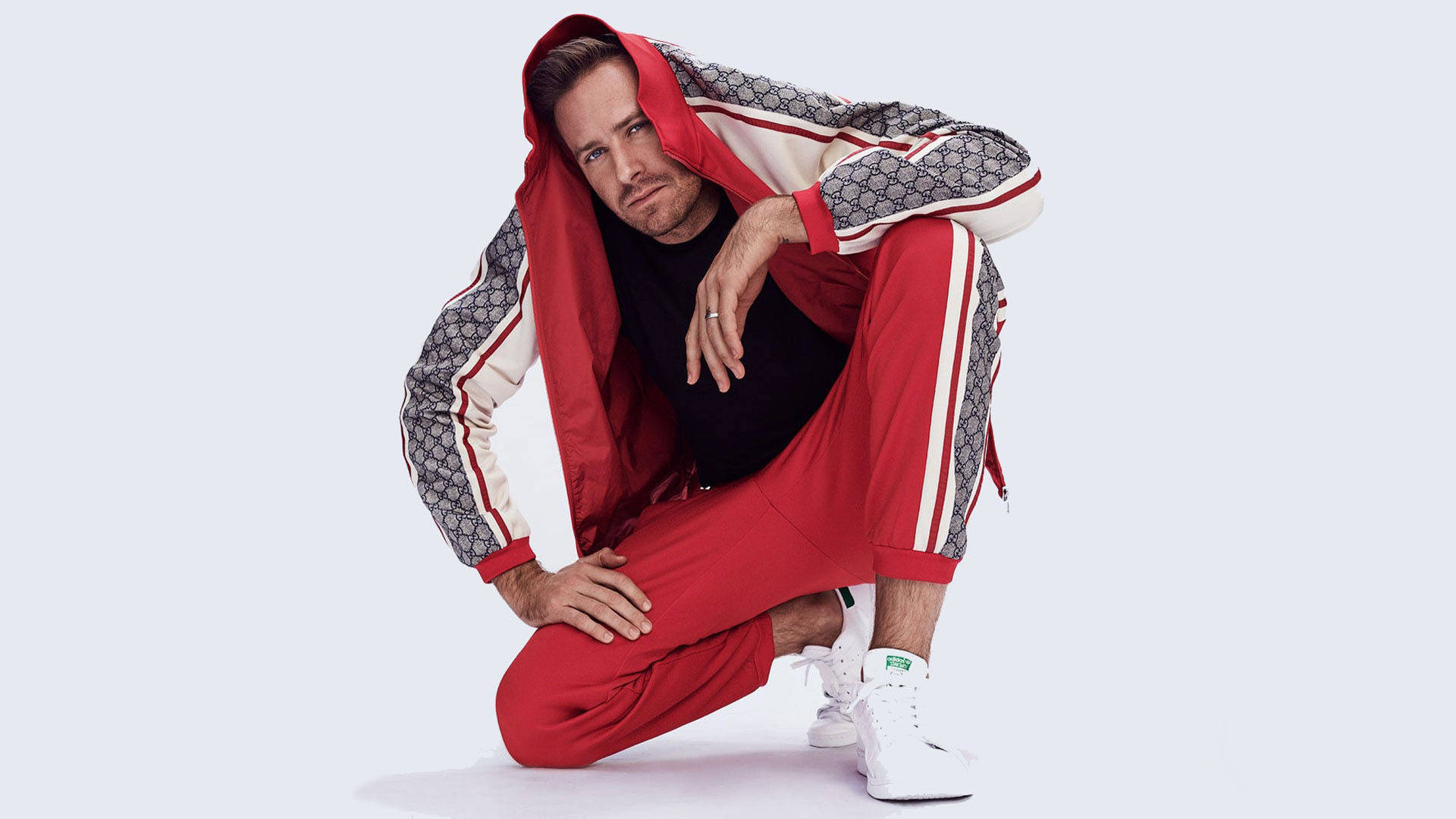 Armie Hammer Tracksuit Outfit Background