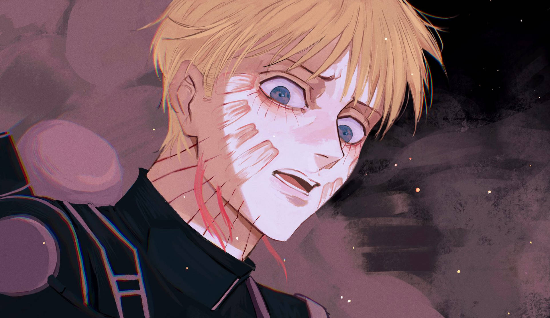 Armin Arlert Turning Into Titan Background