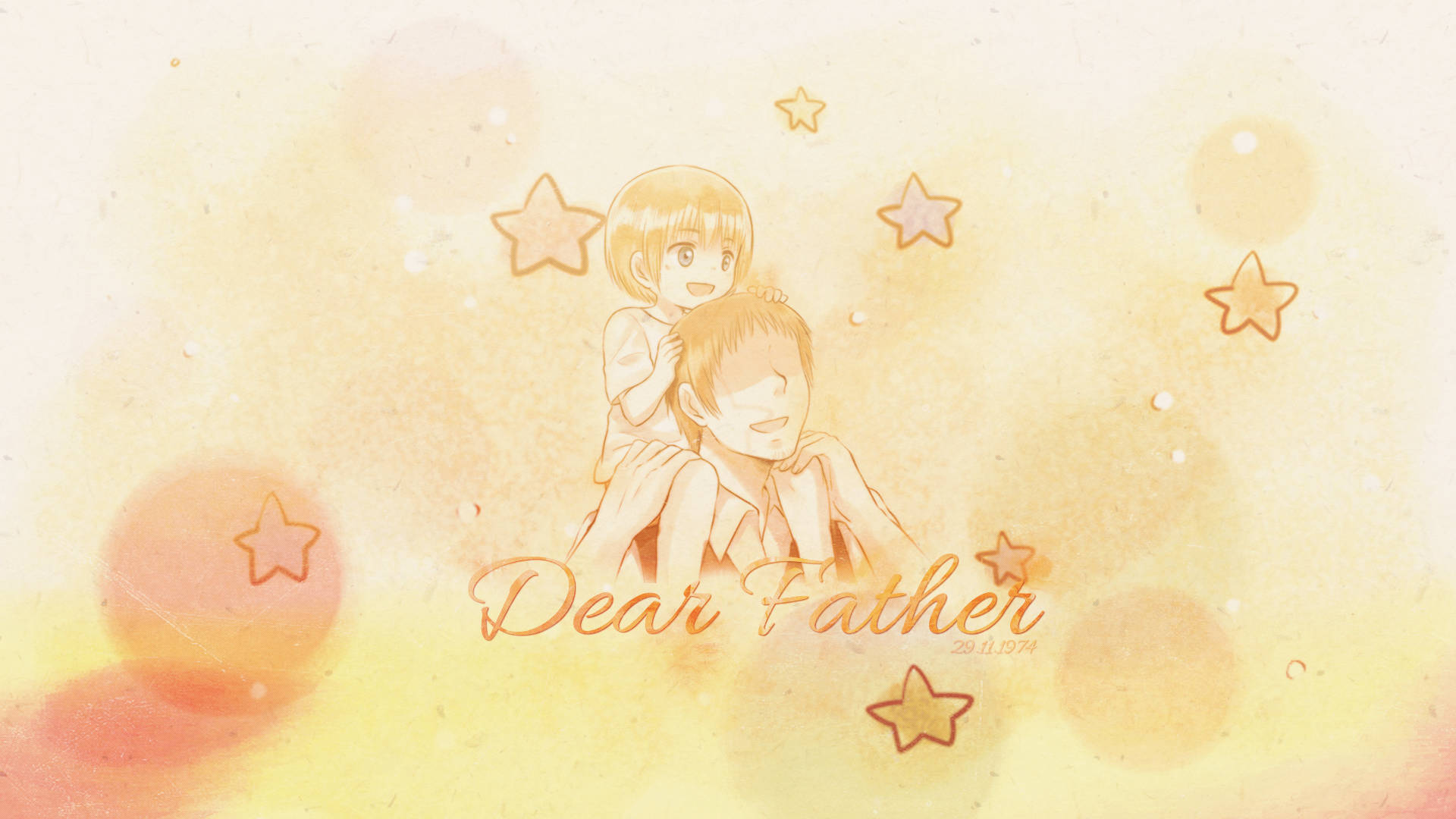 Armin Arlert With Father Background
