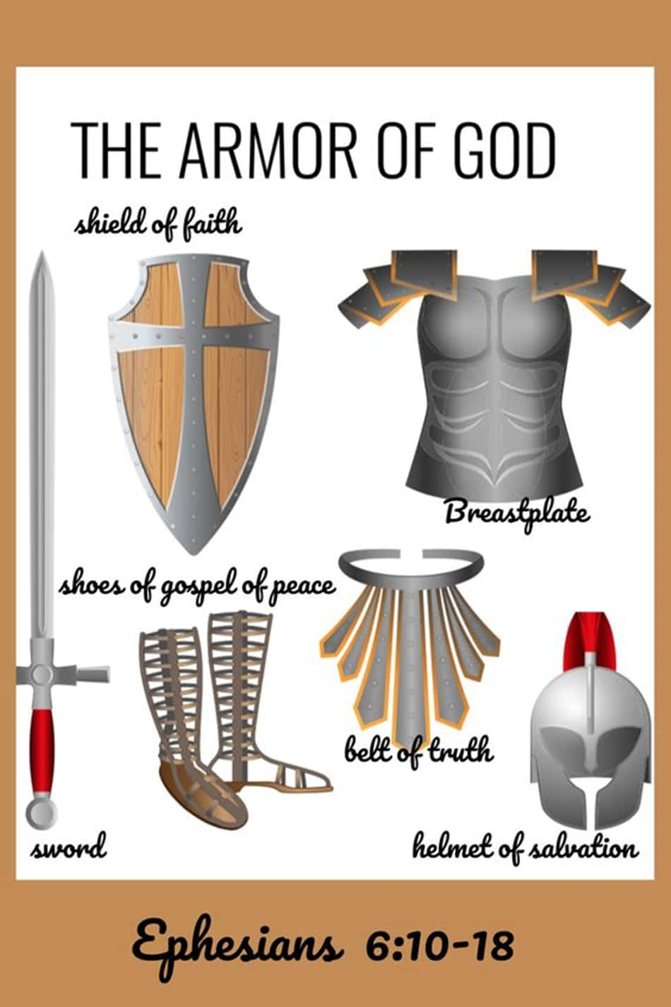 Armor Of God Art Background