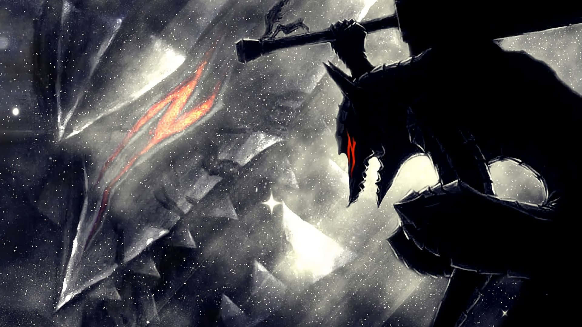 Armored Warrior Ready For Battle