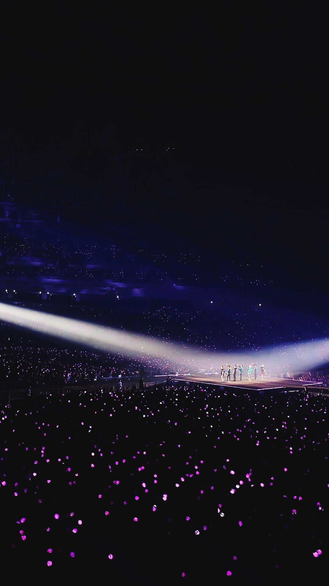 Army Concert Crowd Lockscreen Bts Background