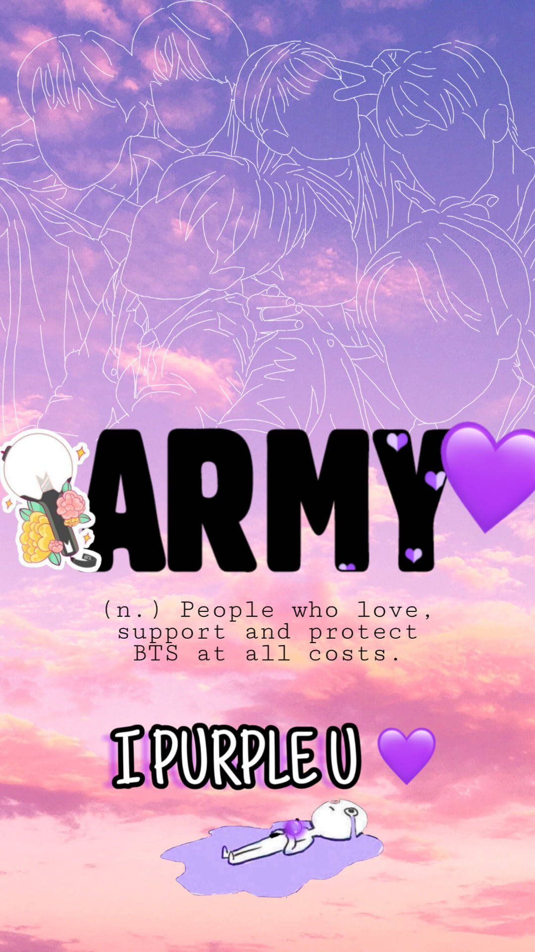 Army Definition I Purple You