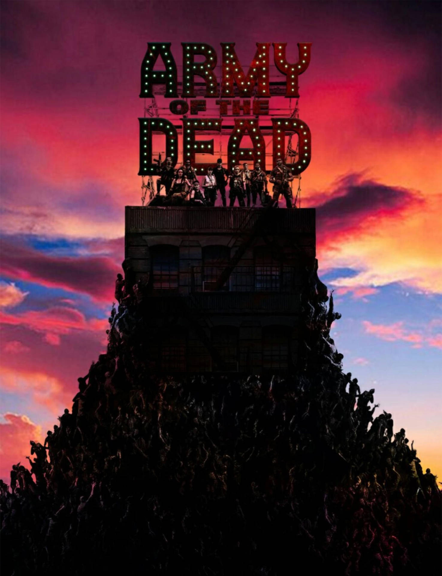 Army Of The Dead Film Cover Background