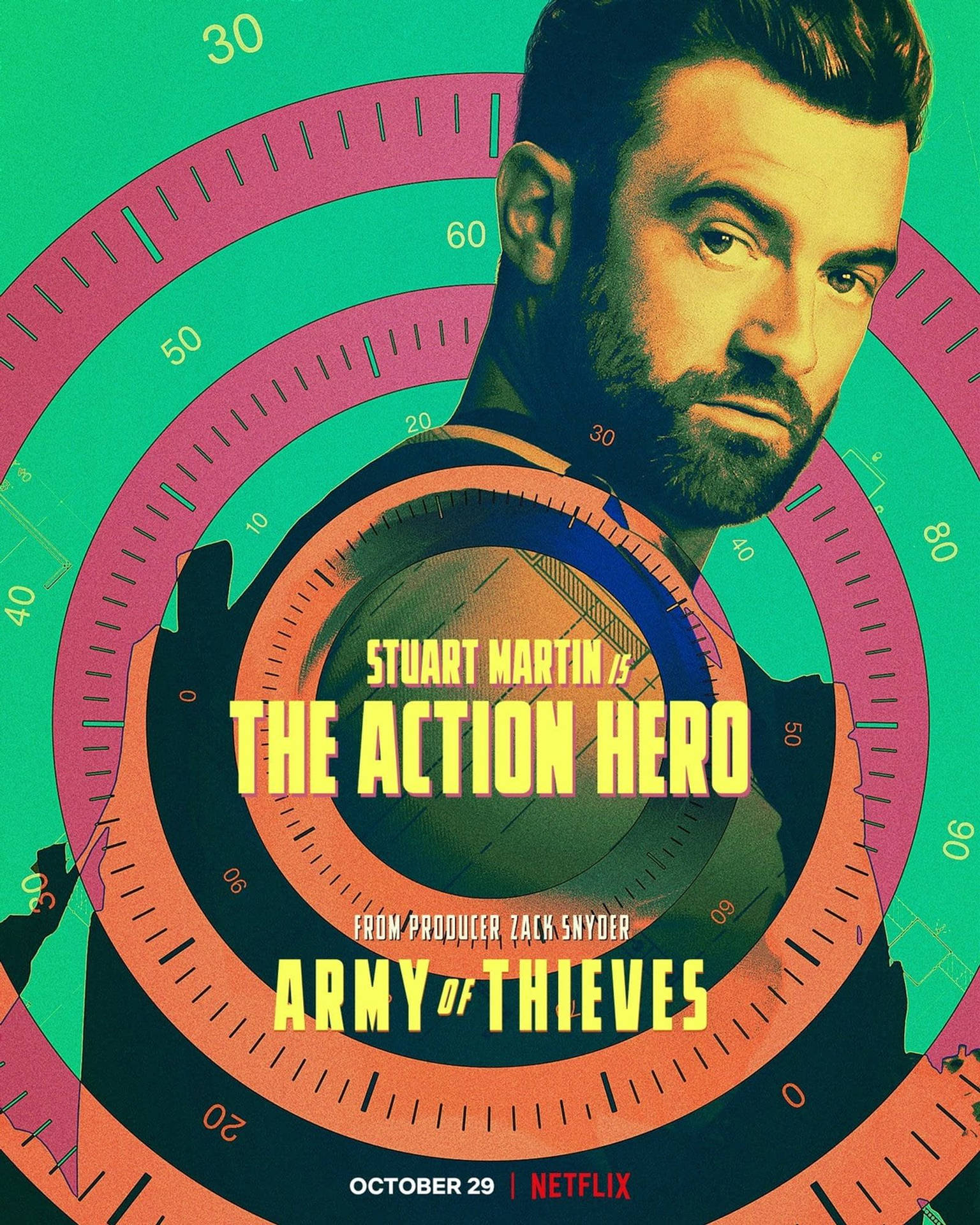 Army Of Thieves The Action Hero Poster Background
