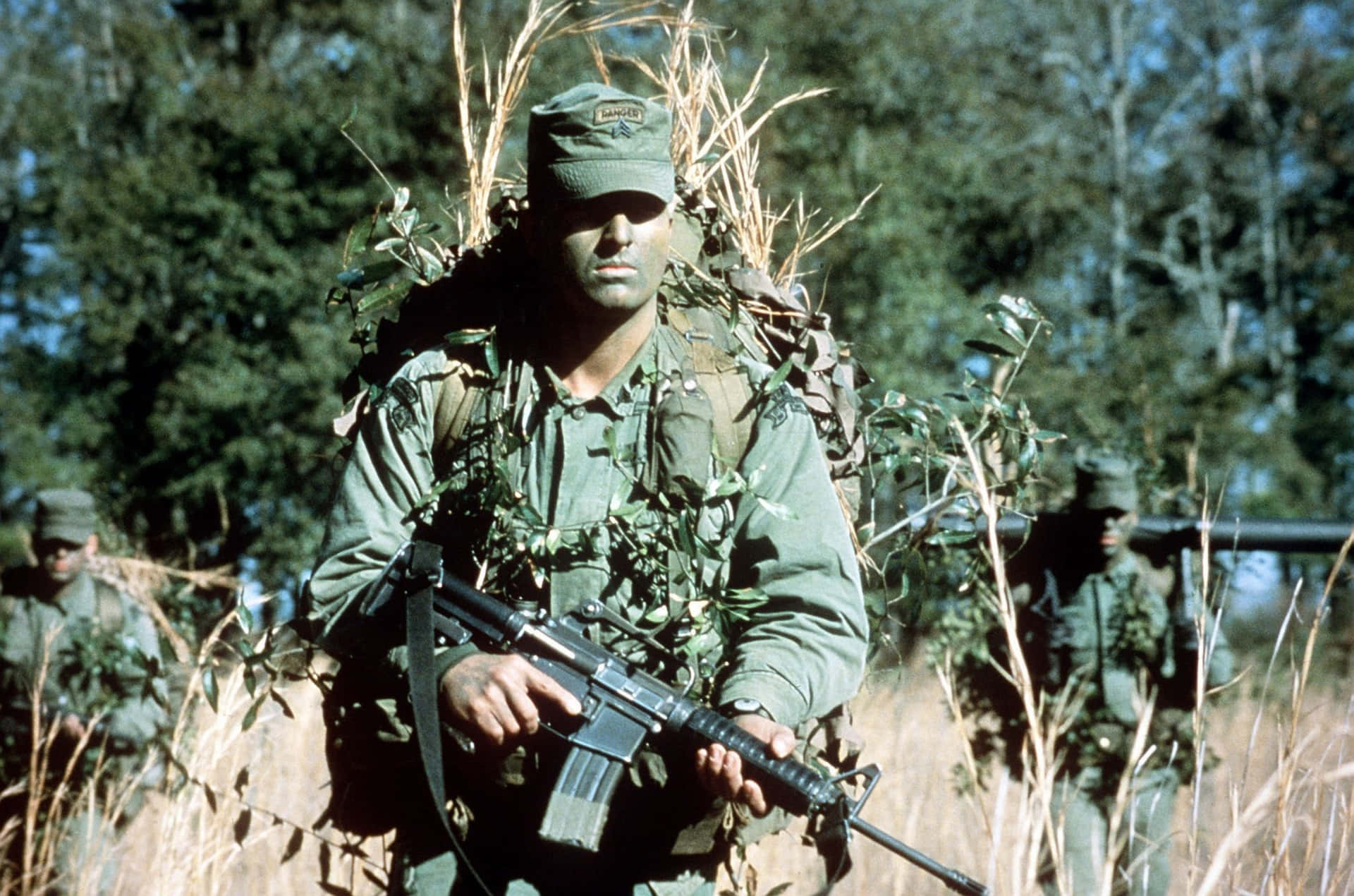 Army Ranger Camouflage Training