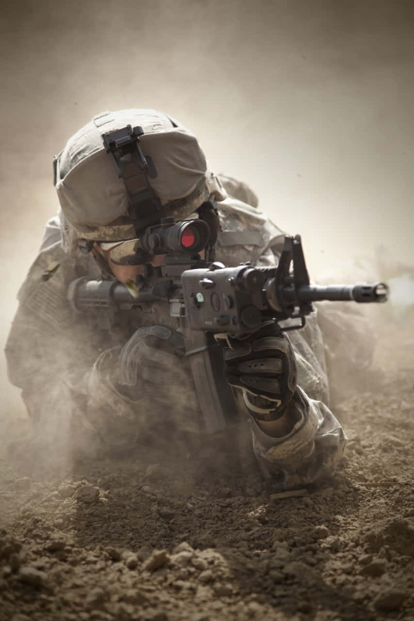 Army Rangerin Action.jpg Background