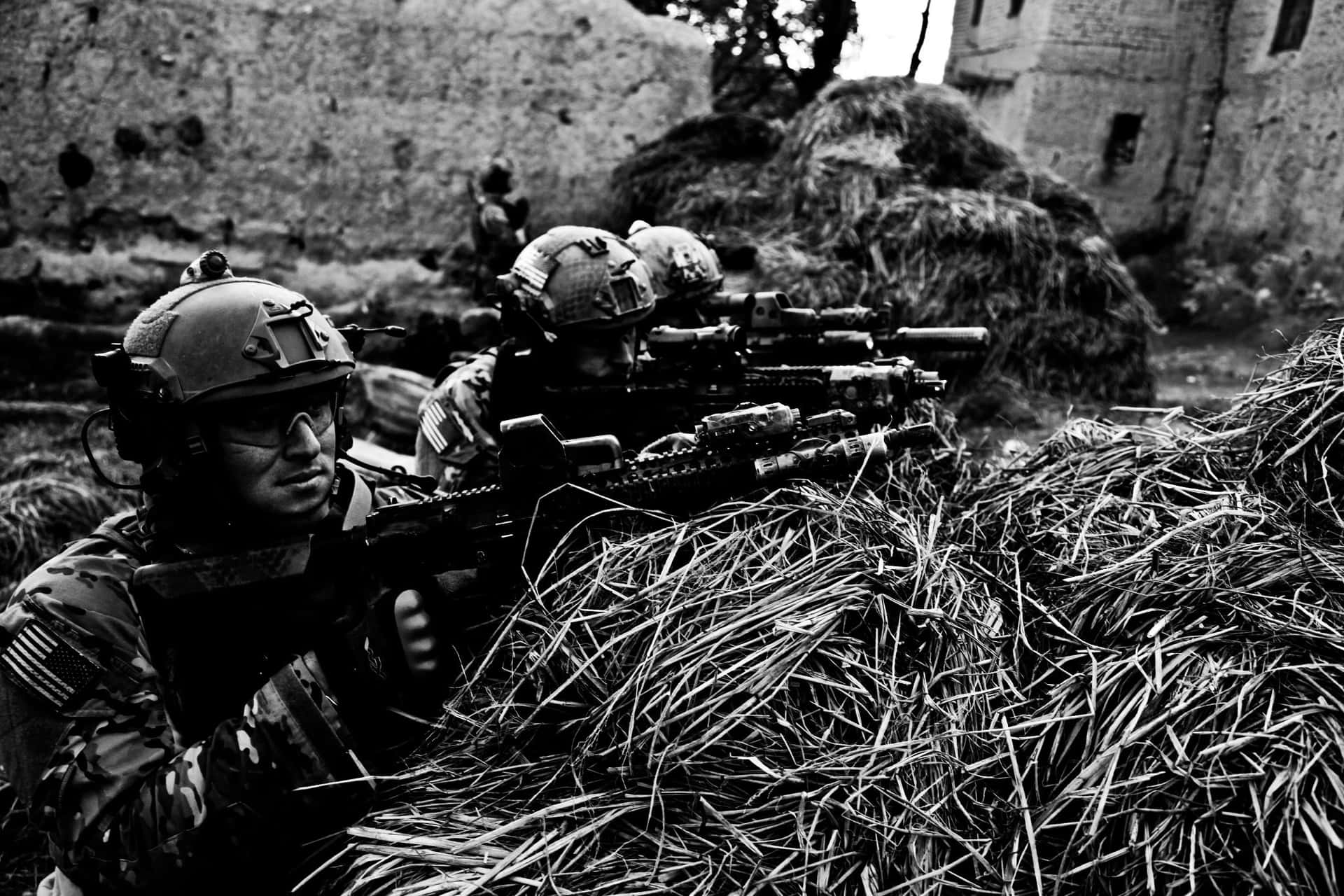Army Rangersin Combat Training.jpg Background
