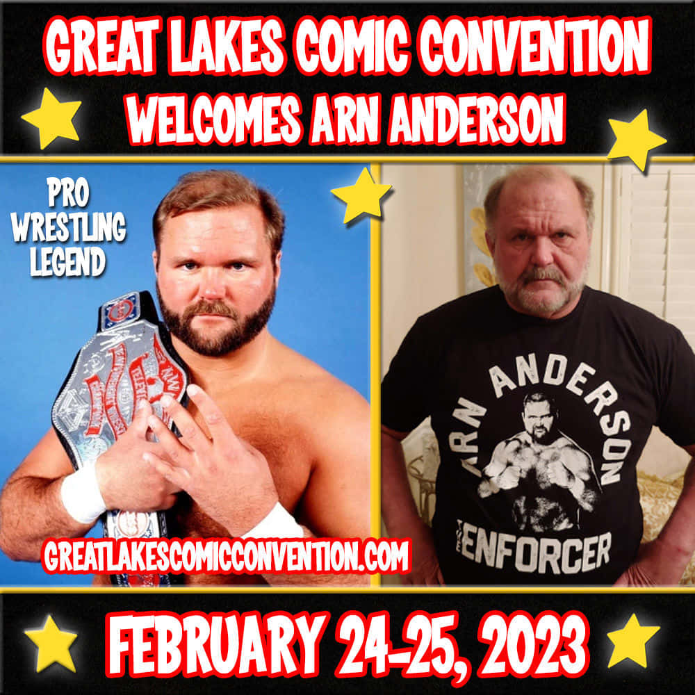 Arn Anderson Great Lakes Comic Convention