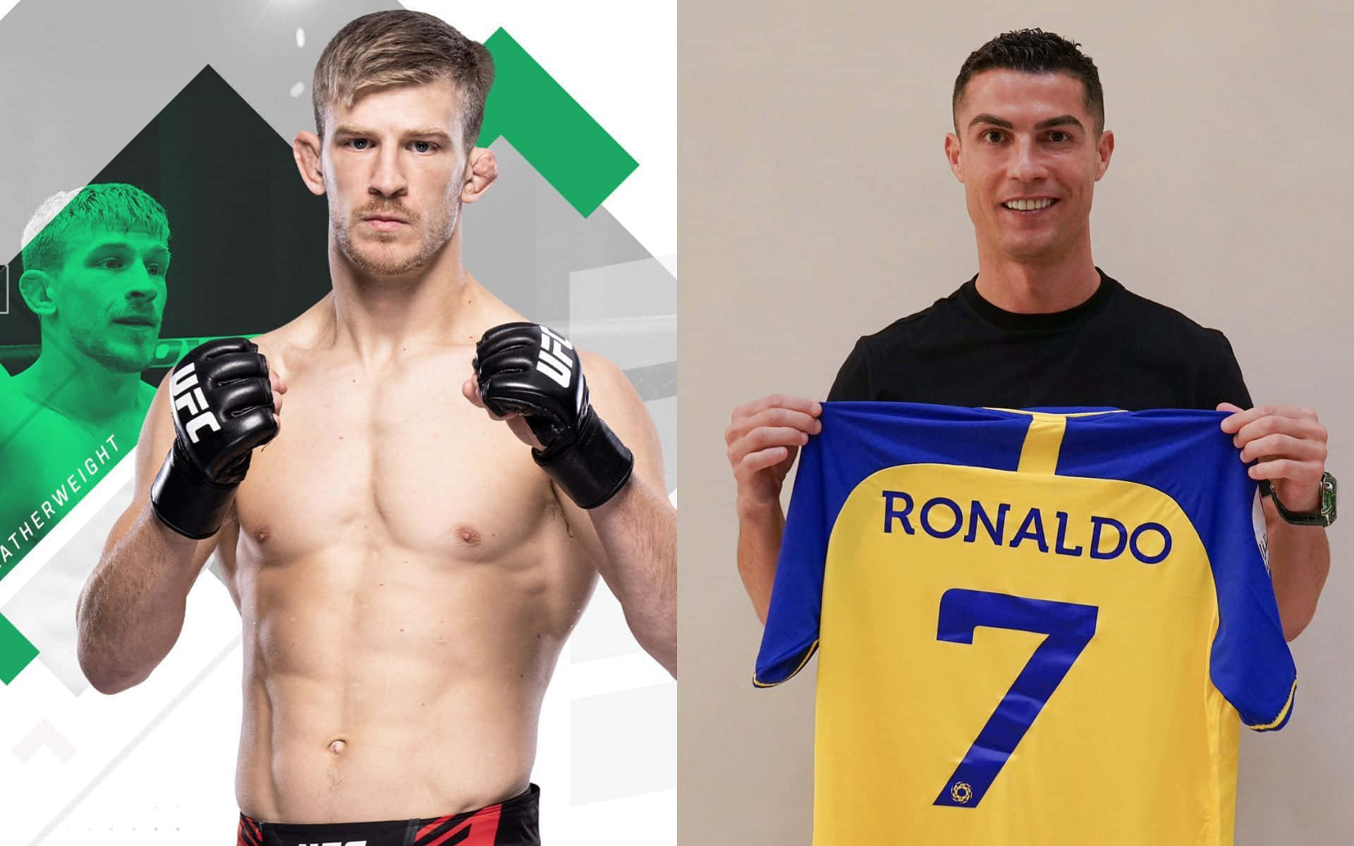 Arnold Allen And Ronaldo Background