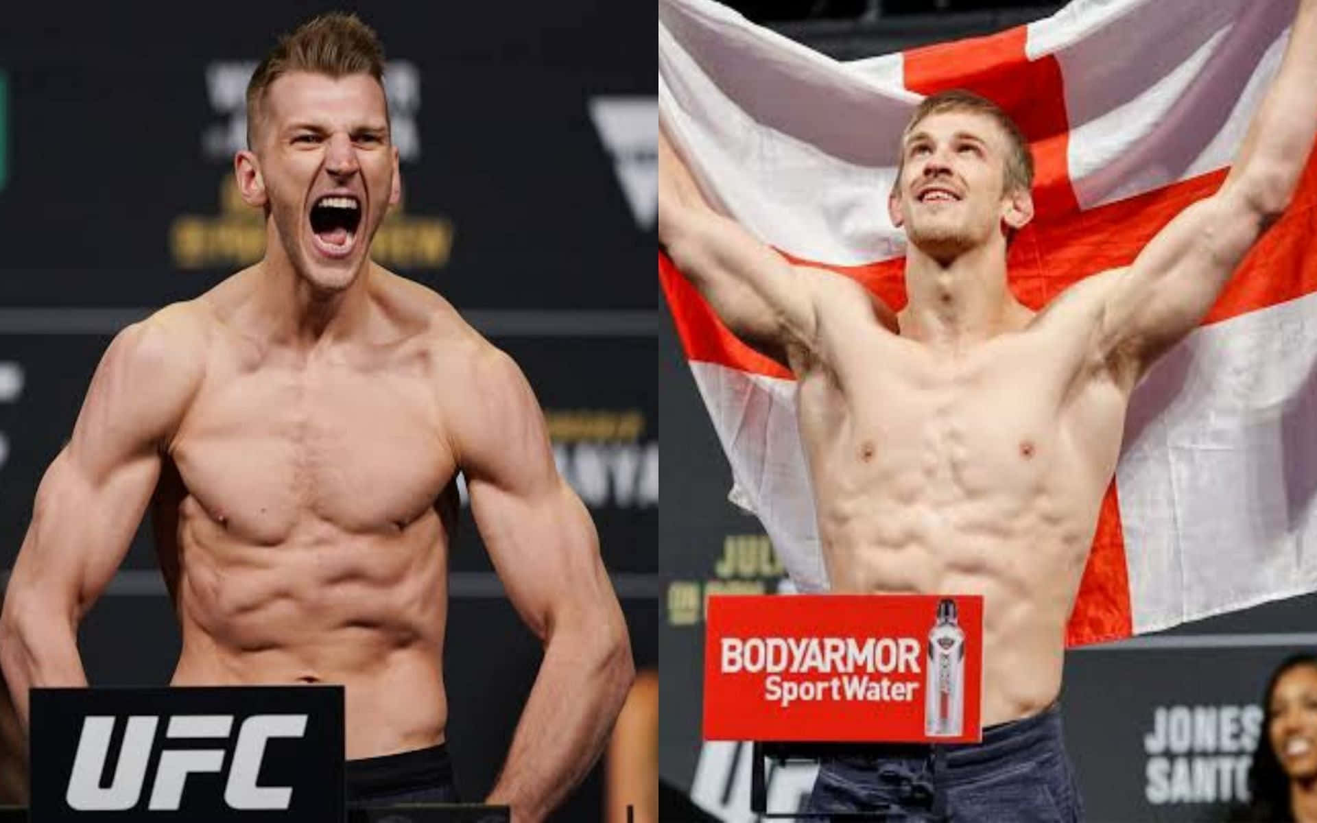 Arnold Allen Versus Dan Background