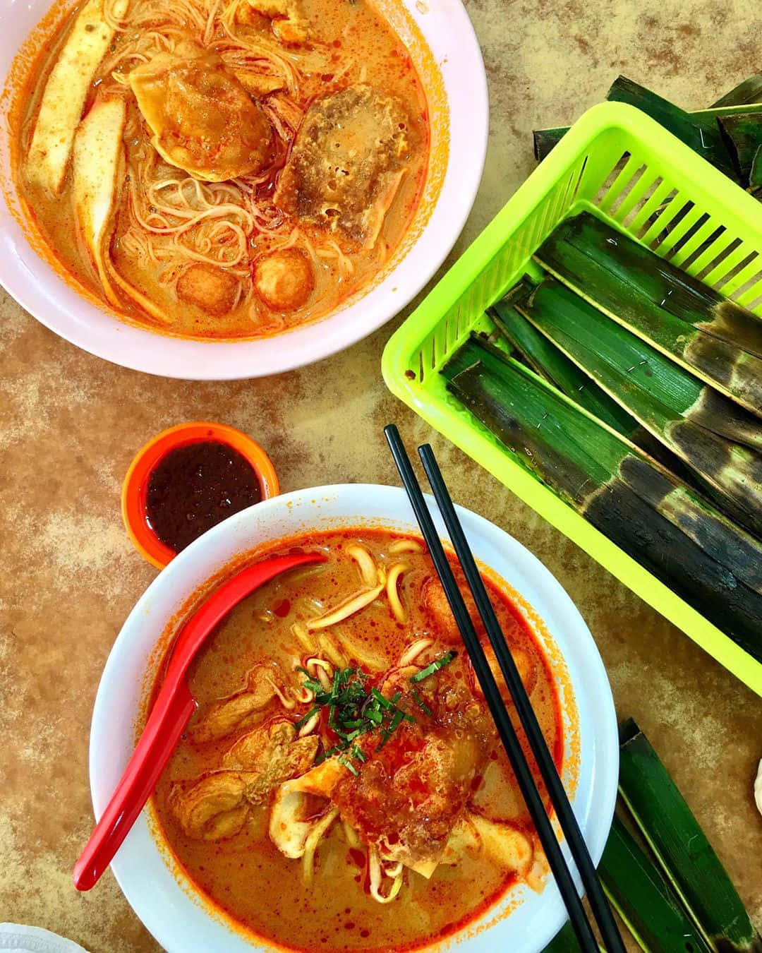 Aromatic And Spicy Curry Laksa Feast