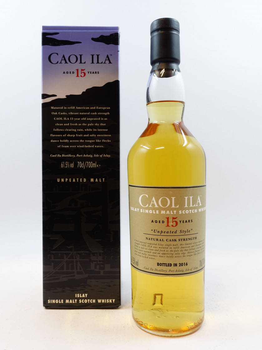 Aromatic Caol Ila Scotch Whiskey Background