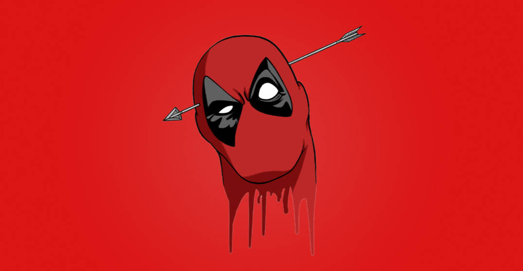 Arrow Deadpool 4k Cartoon Background