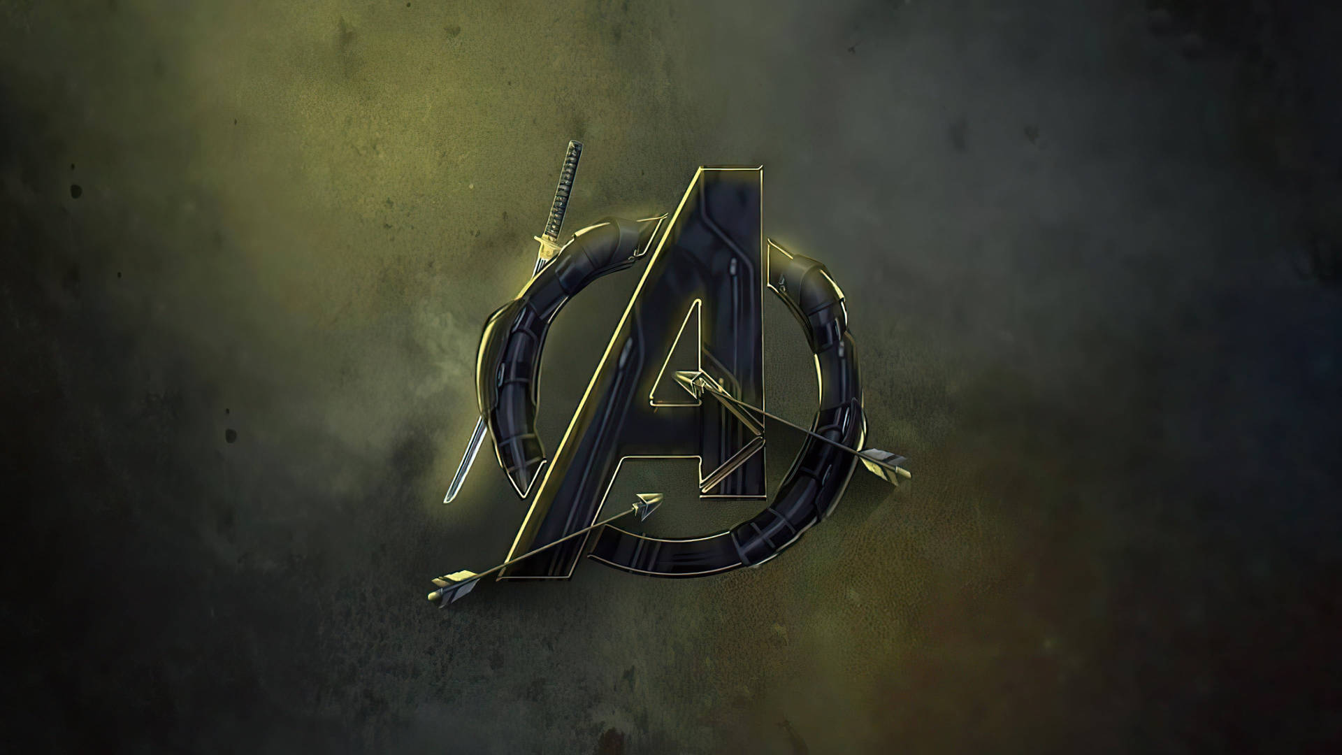 Arrows And Sword Avenger 3d Background