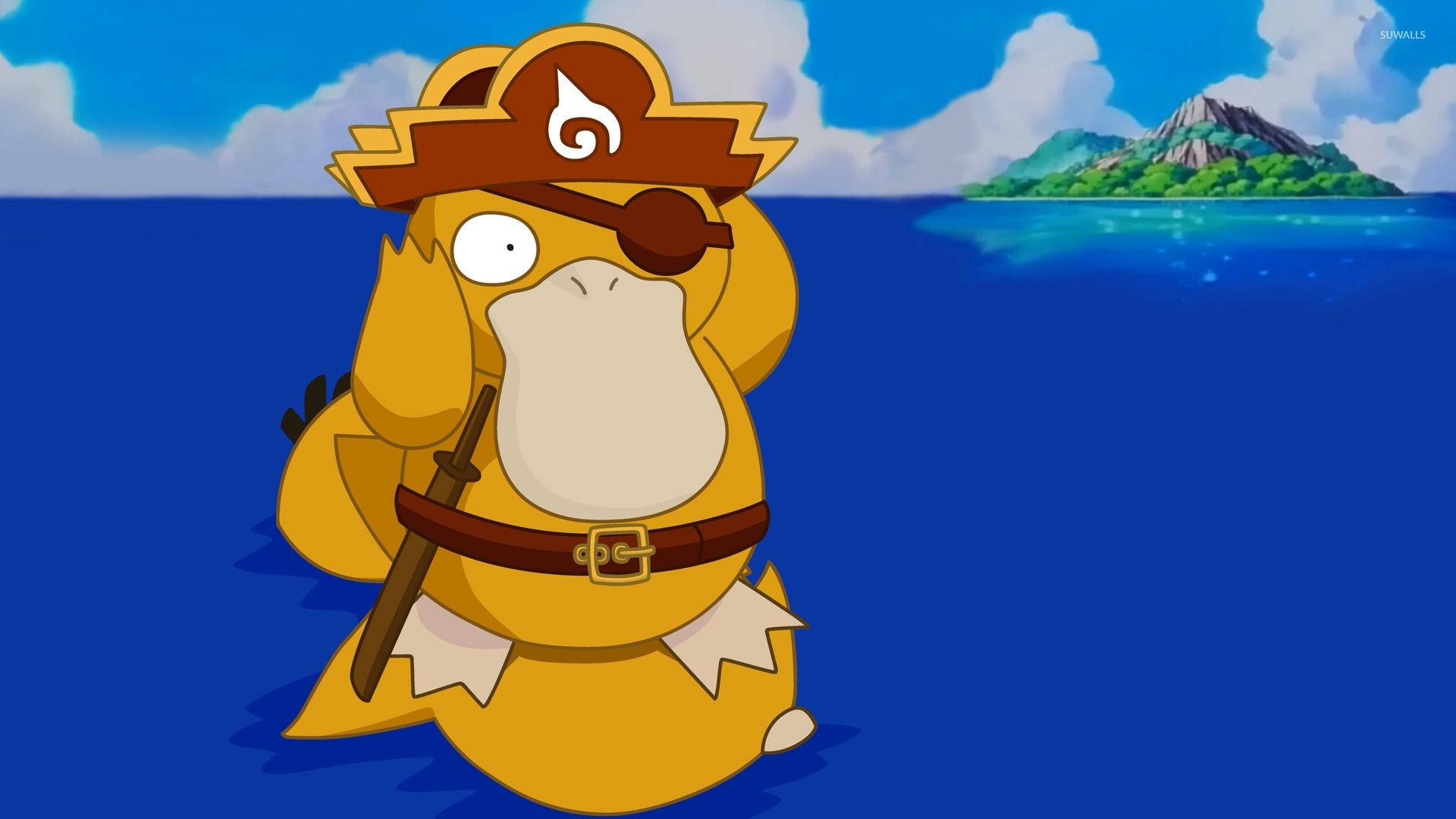 Arrr! Psyduck Is Ready To Set Sail! Background