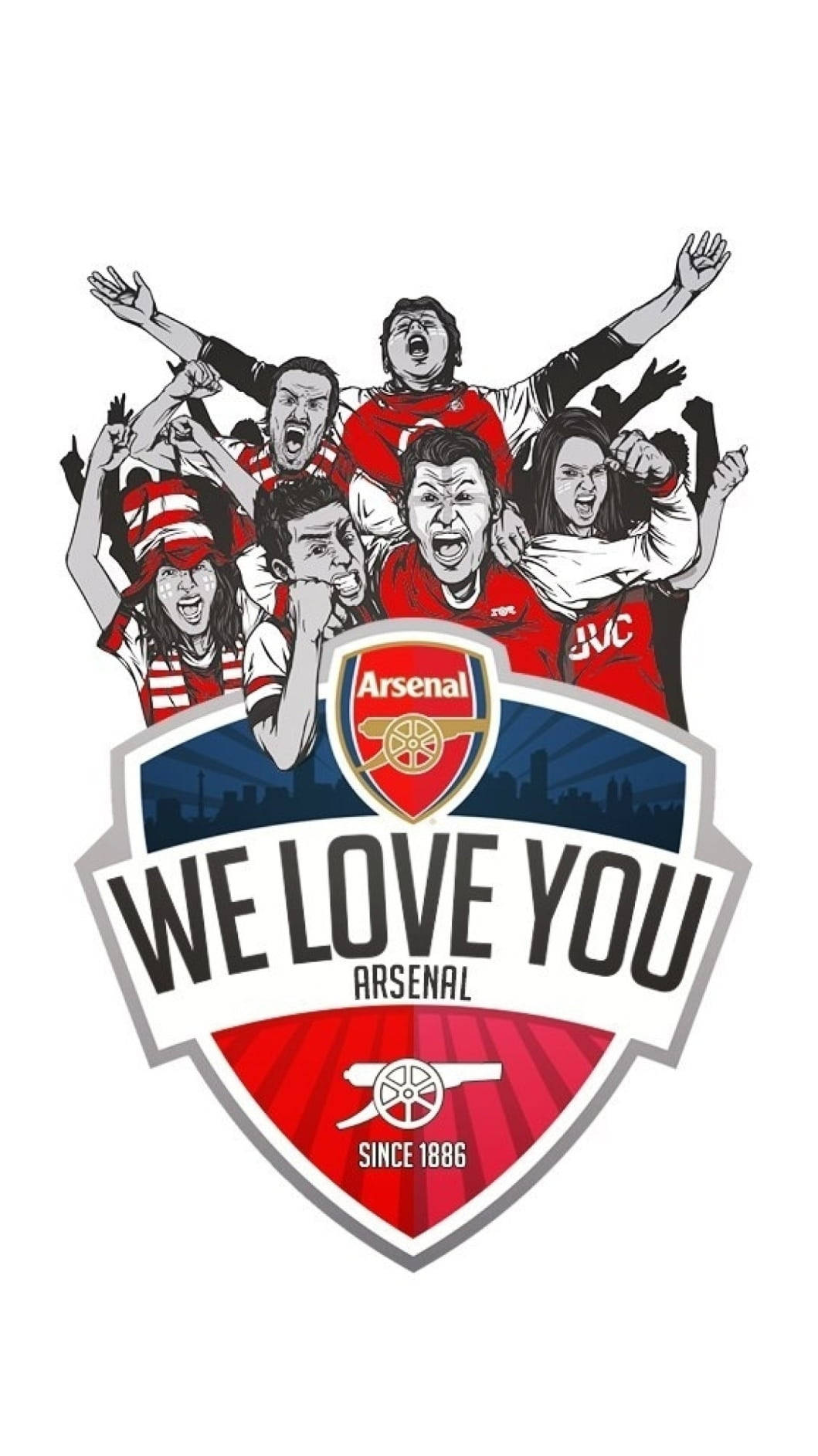 Arsenal Fc Digital Art Background