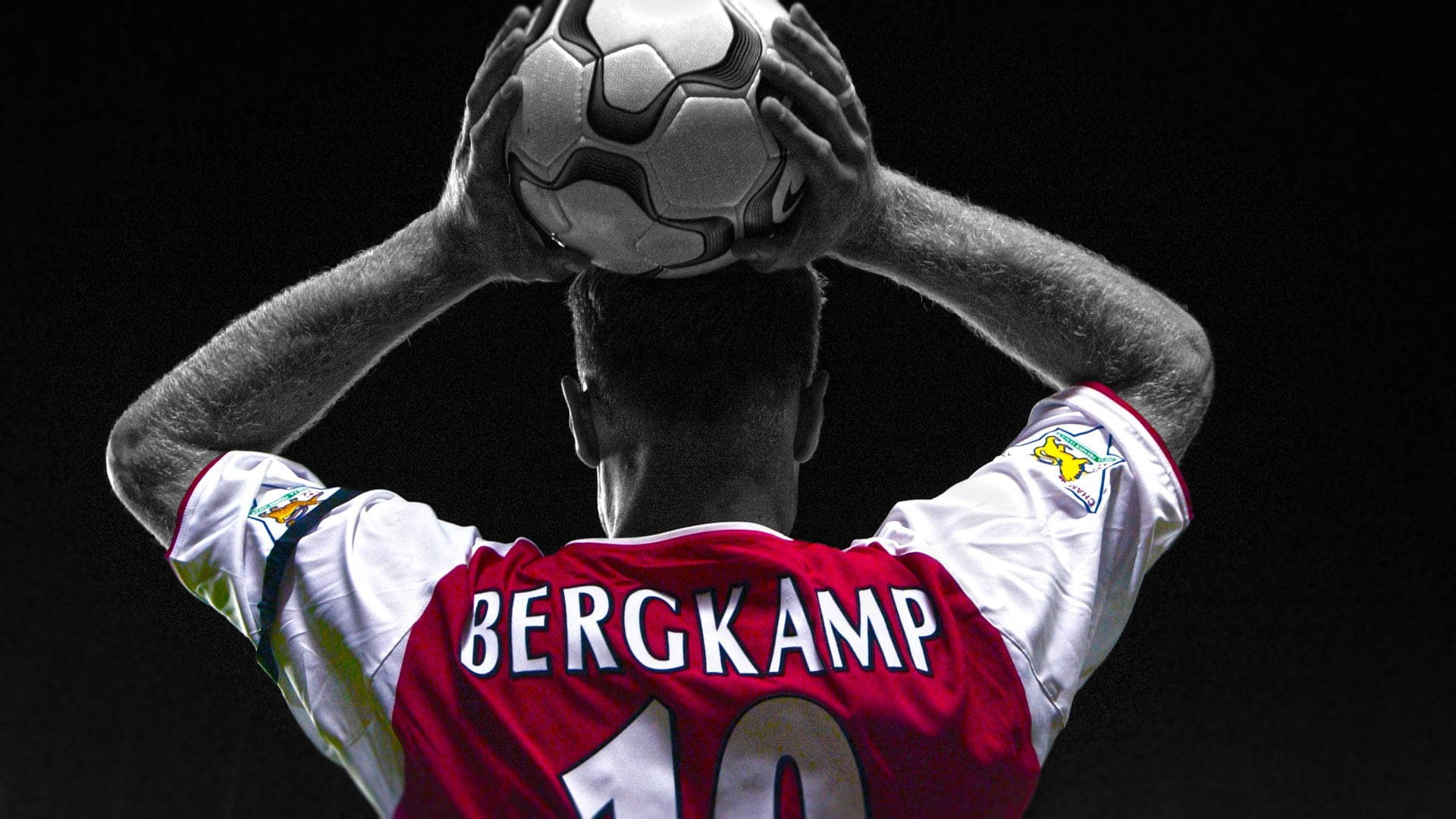 Arsenal Fc Player Dennis Bergkamp Background