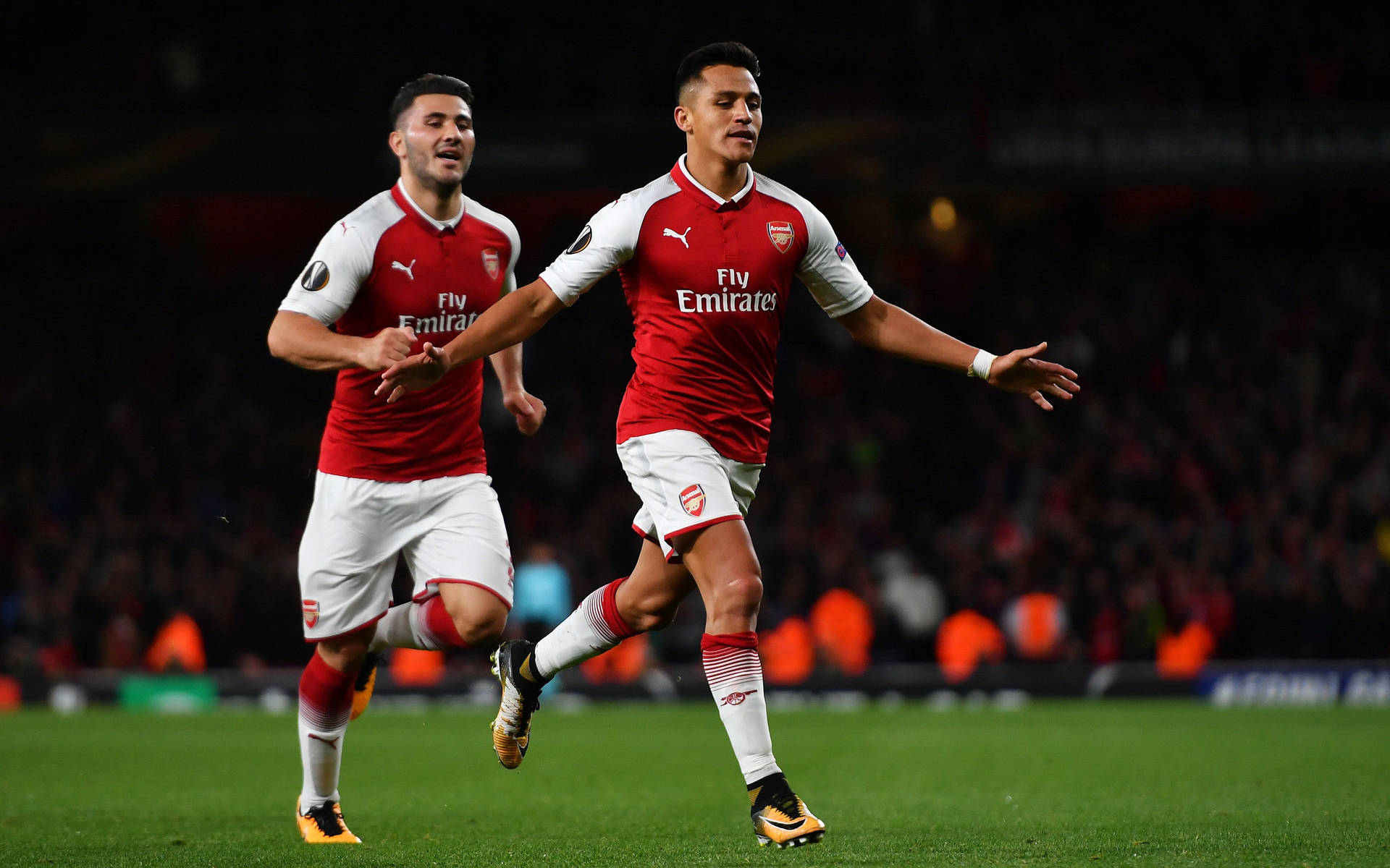 Arsenal Fc Players In The Field