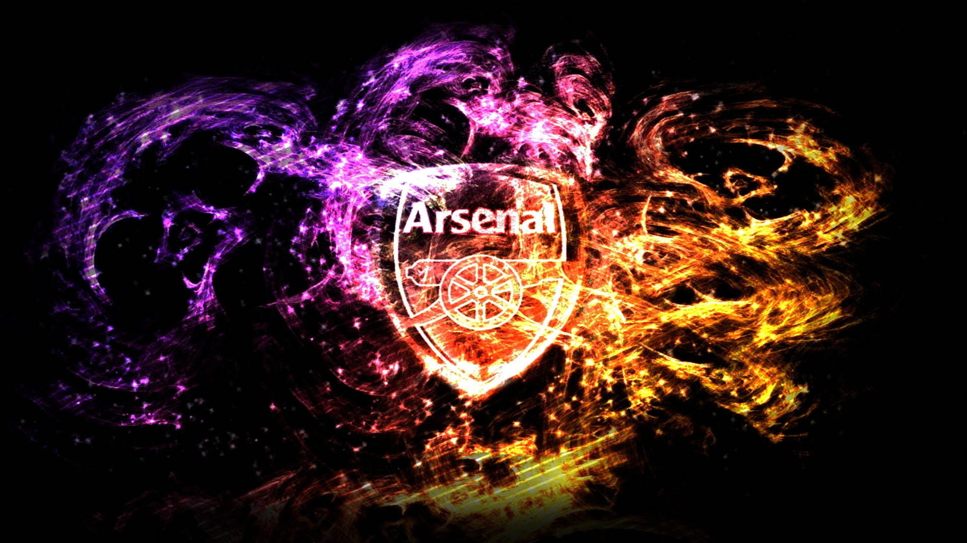 Arsenal Logo Digital Art Background