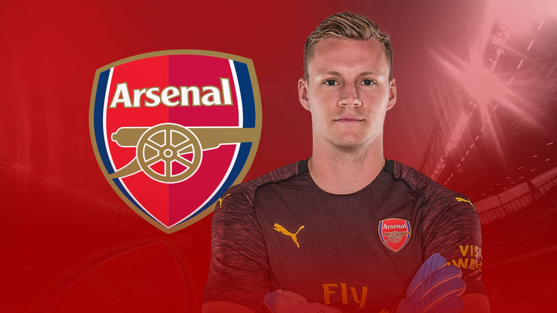 Arsenal Player Bernd Leno Background