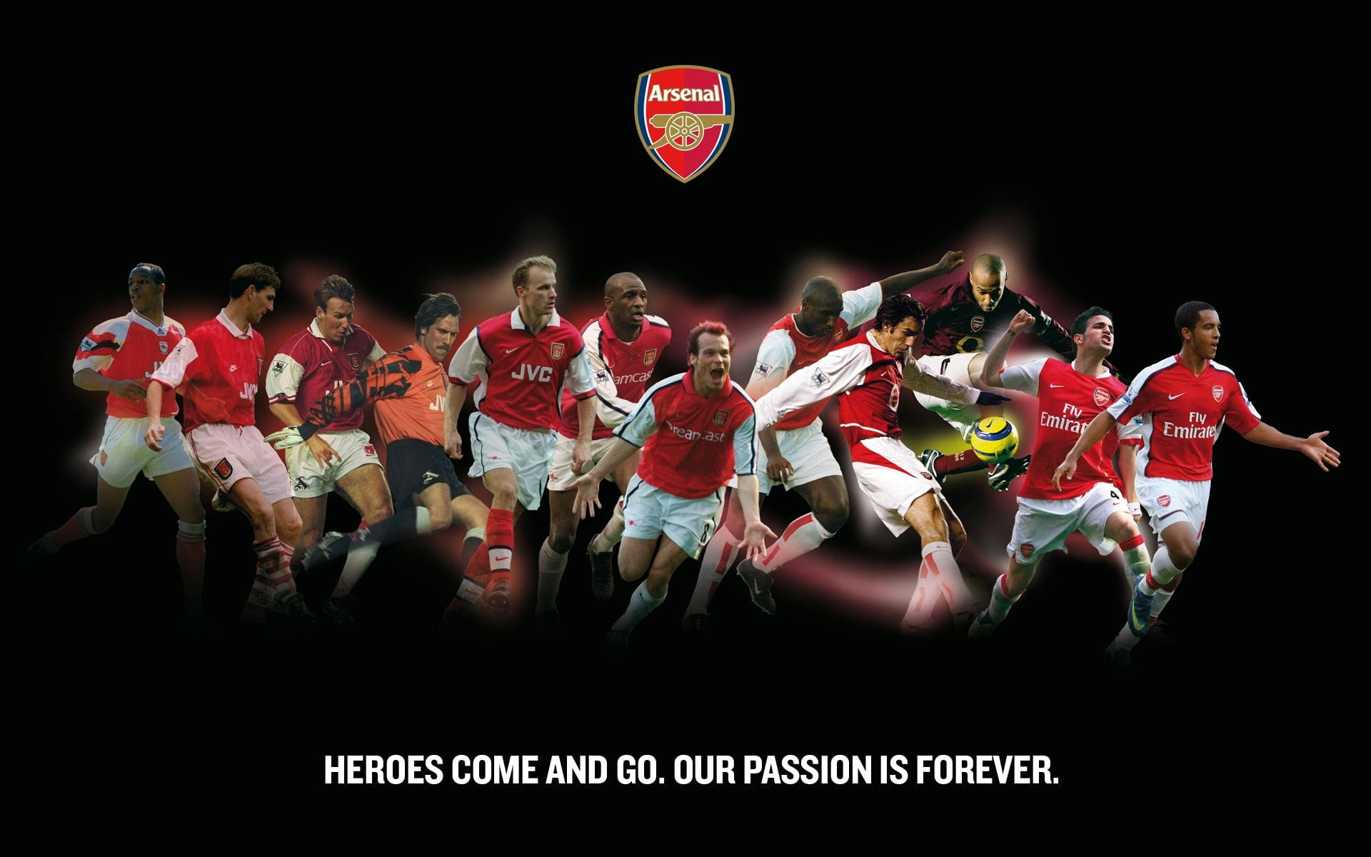 Arsenal Quote Digital Poster Background