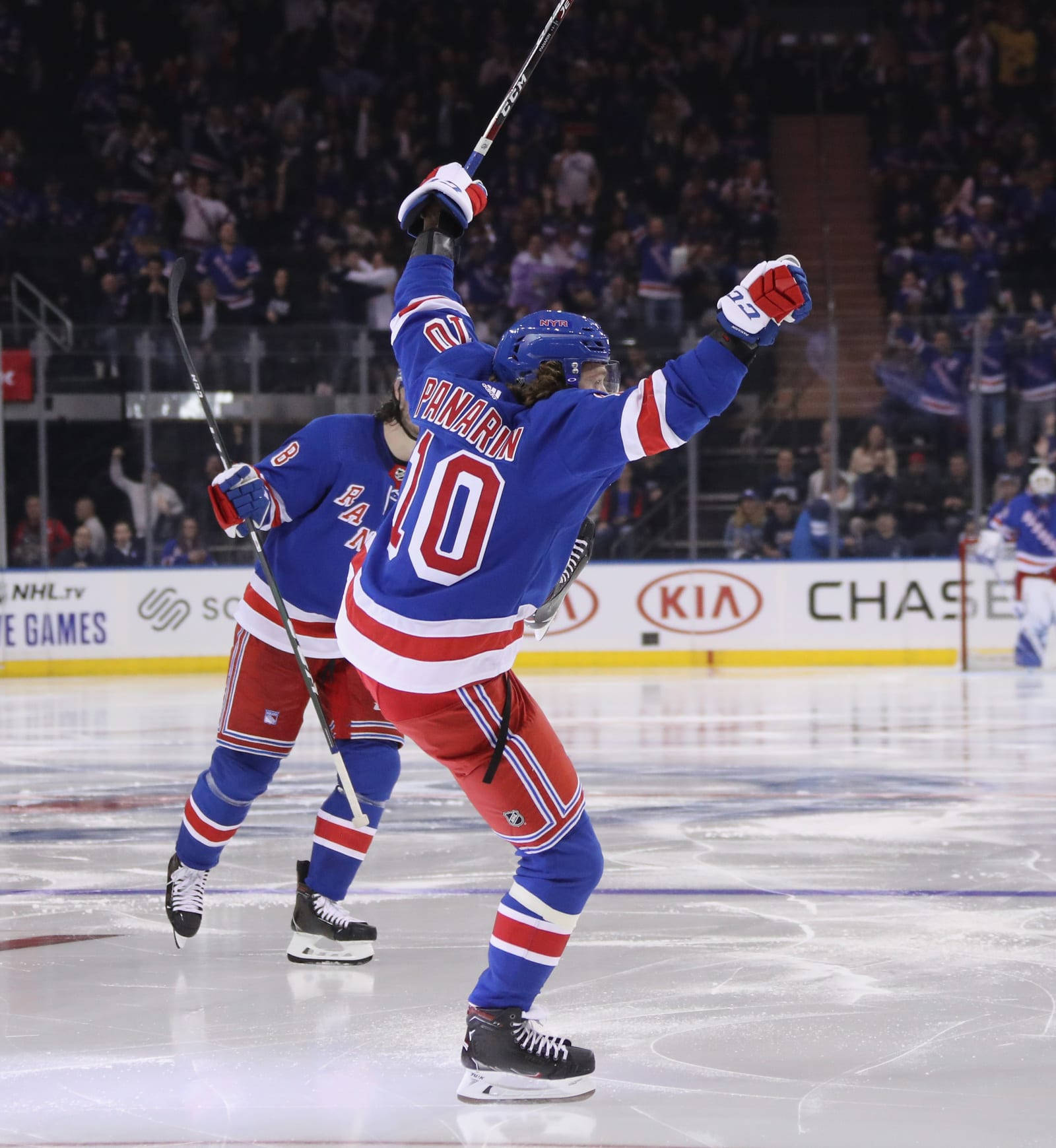 Artemi Panarin Dancing On The Ice Background