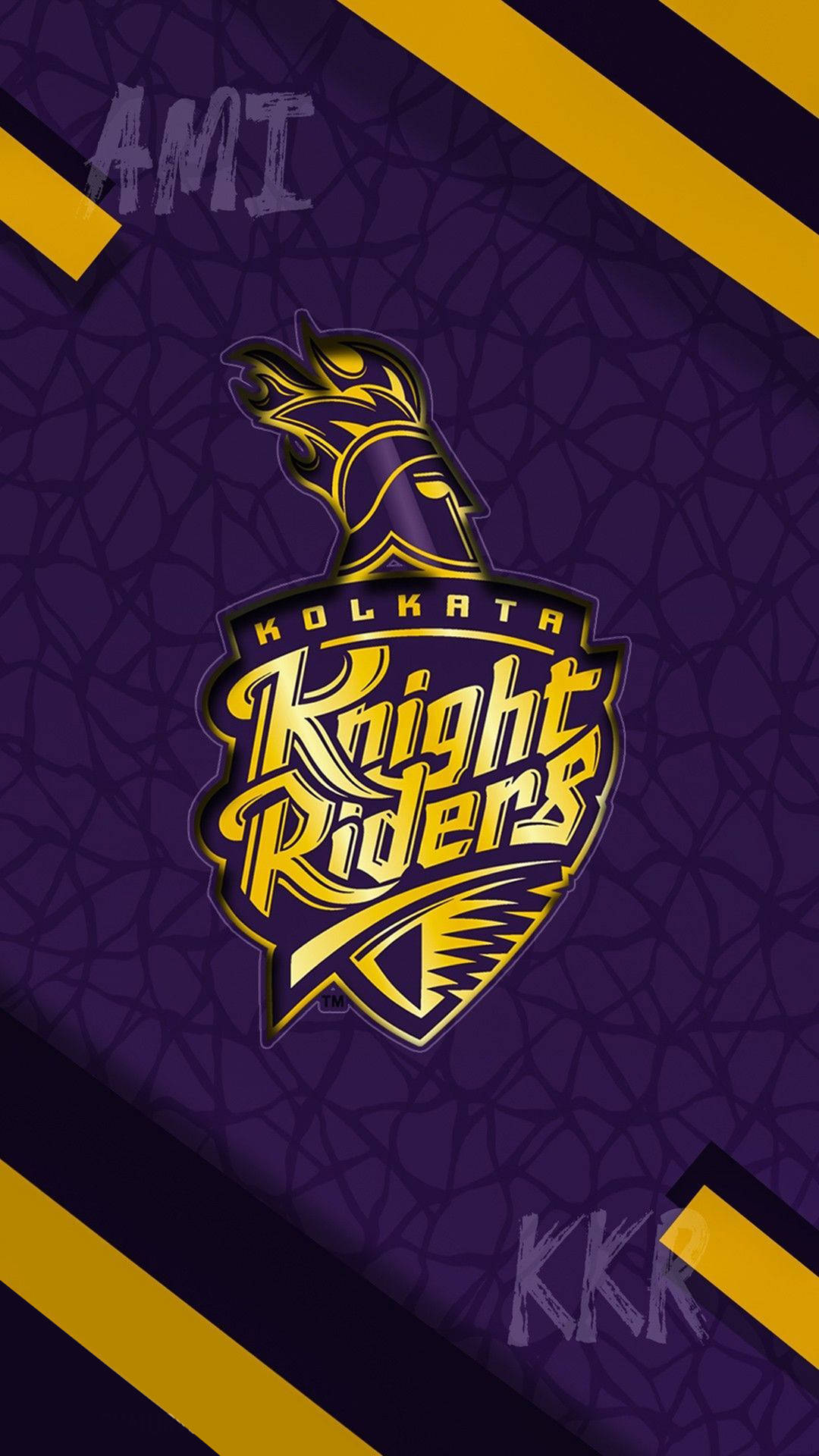 Artful Kolkata Knight Riders Background