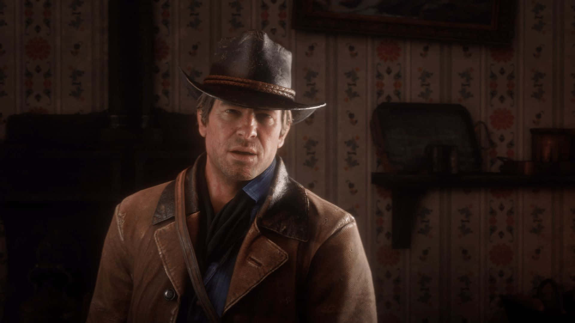 Arthur Morgan Indoors Red Dead Redemption2