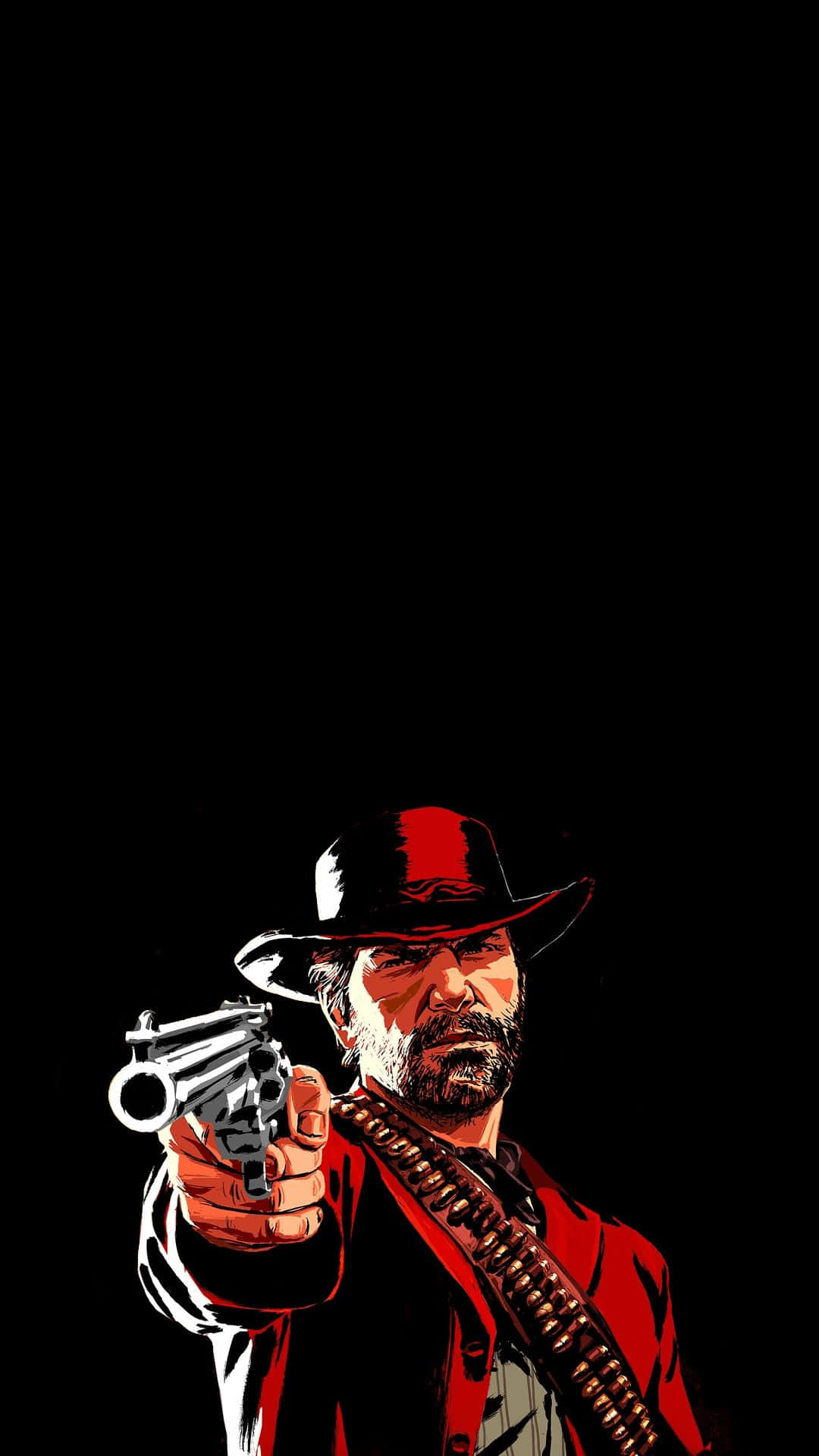 Arthur Morgan Outlaw Stance Background