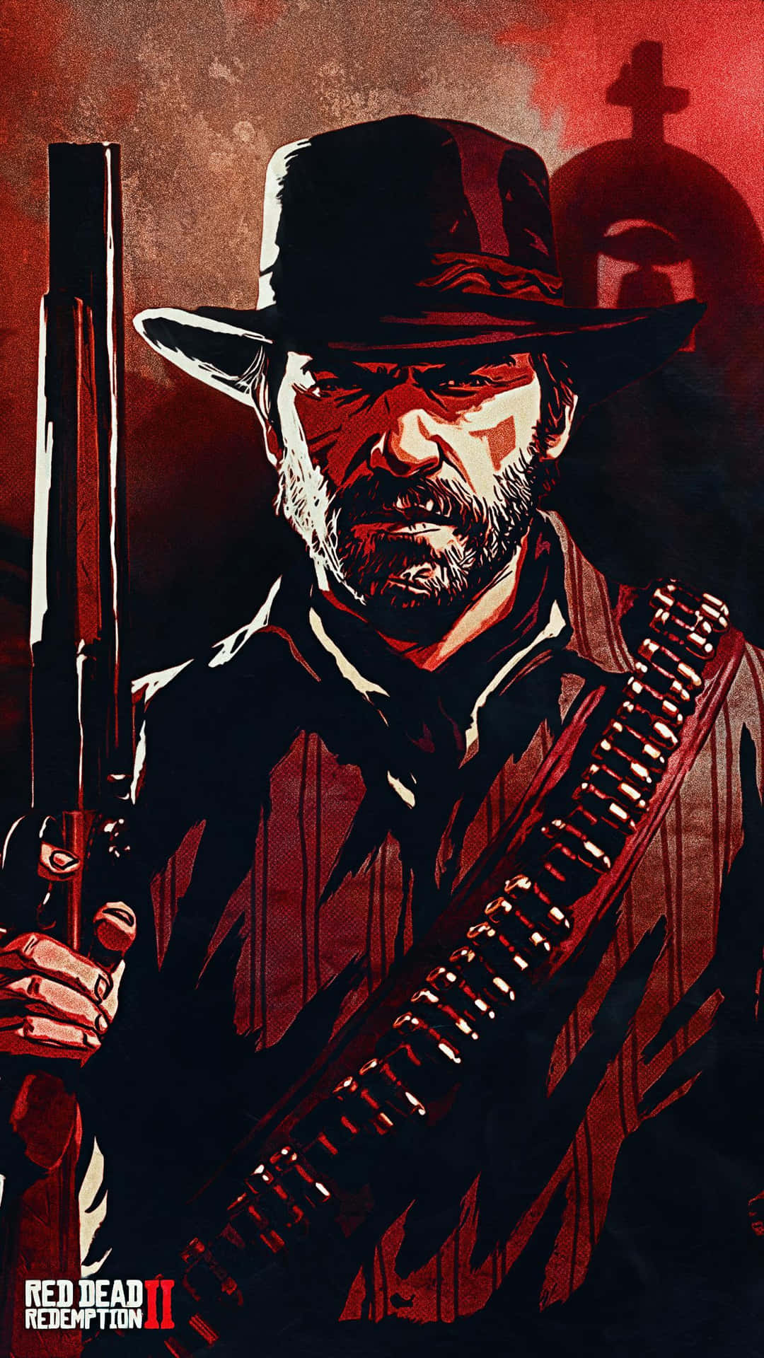 Arthur Morgan Red Dead Redemption2 Artwork Background