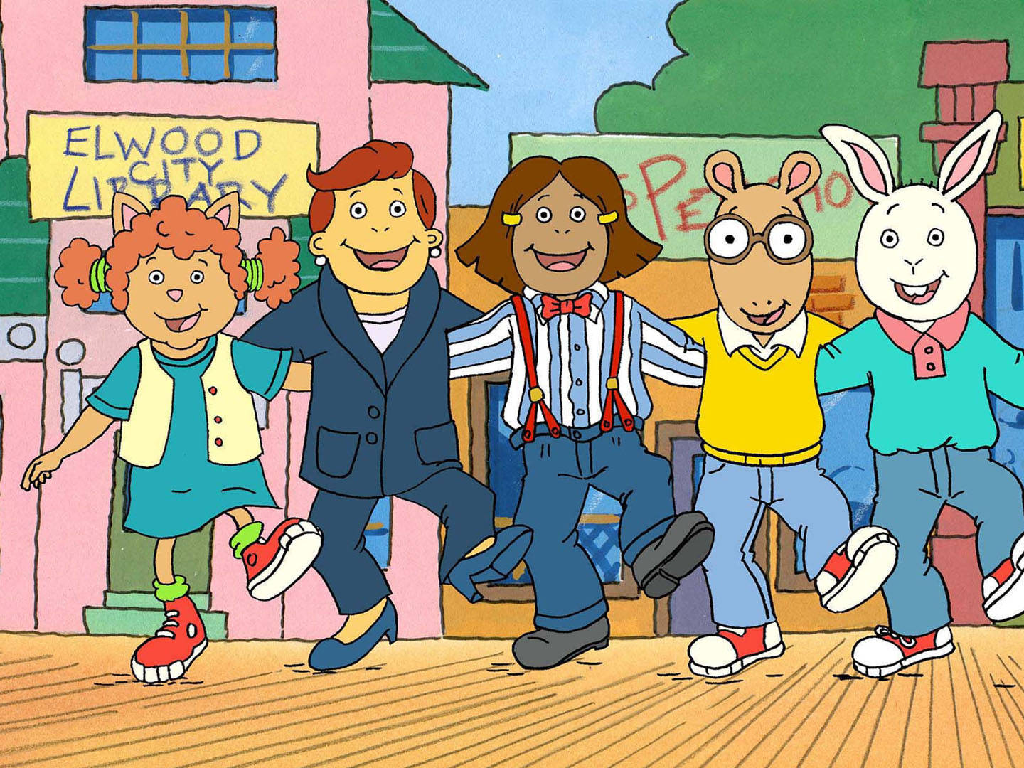 Arthur Read With Friends Background