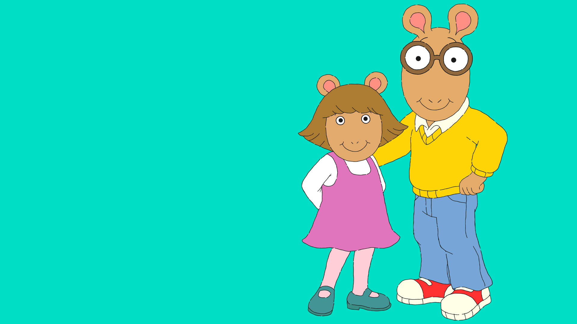 Arthur With Sister Dora Background