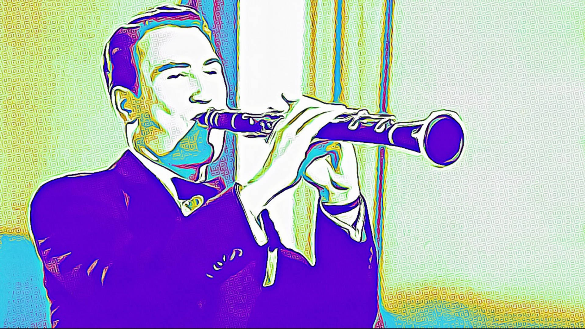 Artie Shaw Clarinet Pop Art