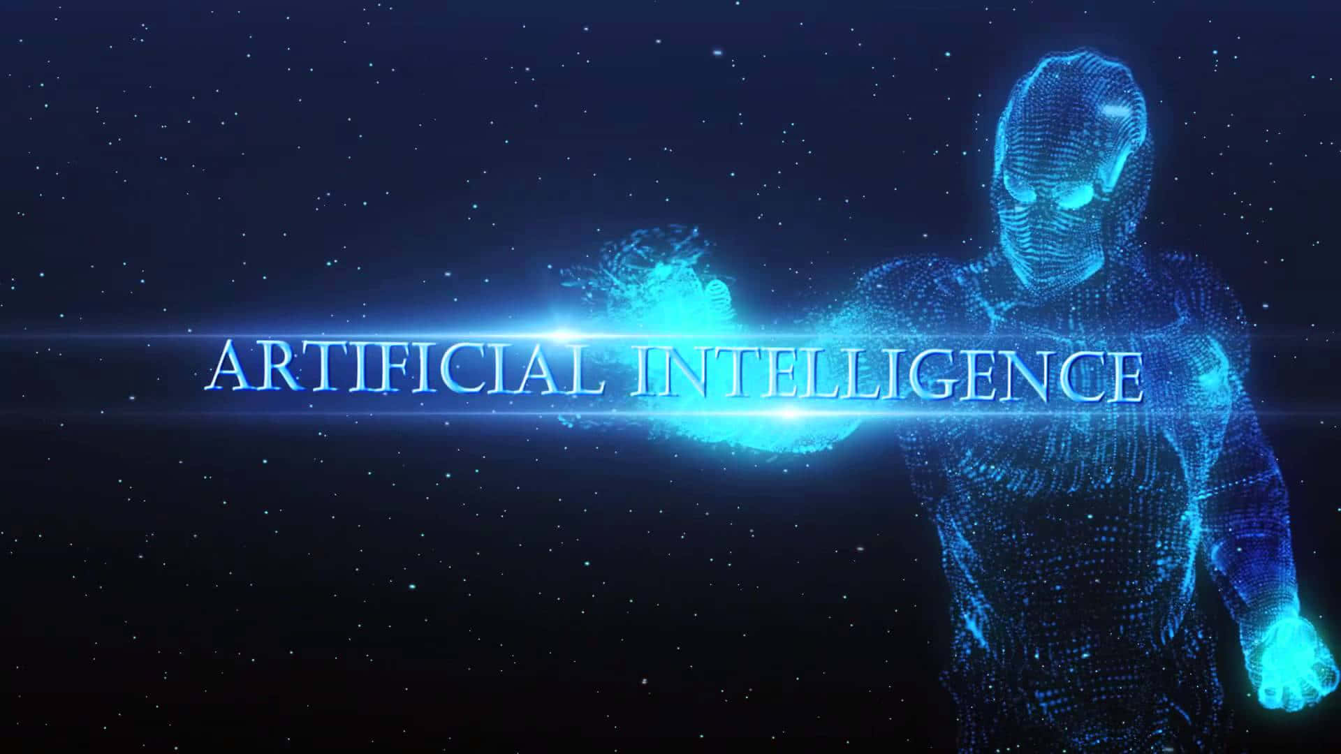 Artificial Intelligence Technology Background Background