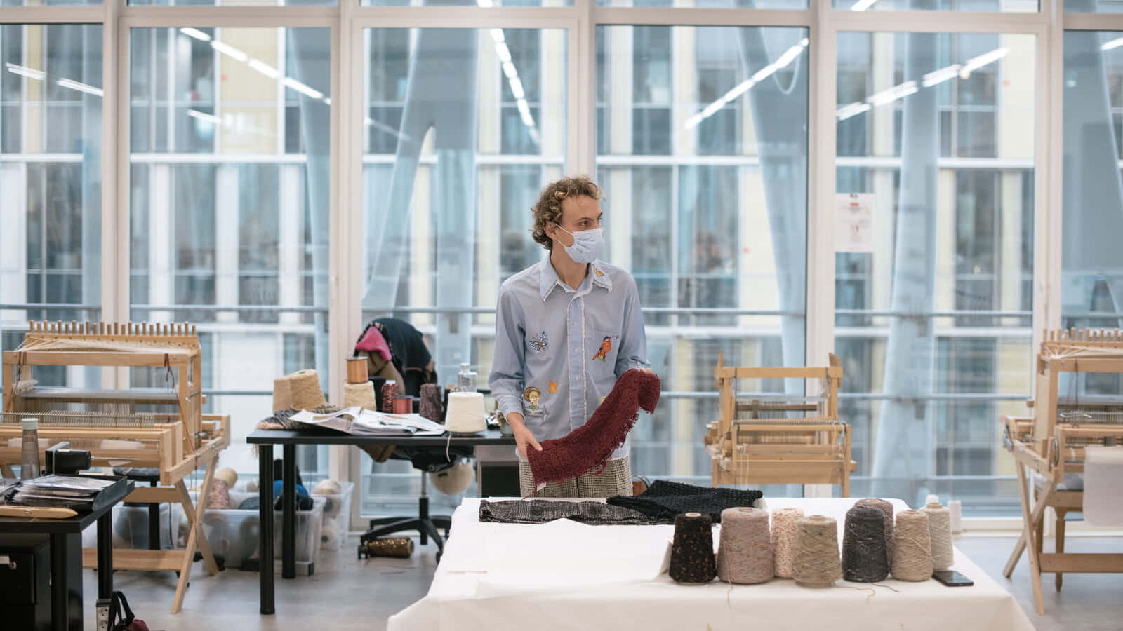 Artisan At Work In Maison Michel Workshop