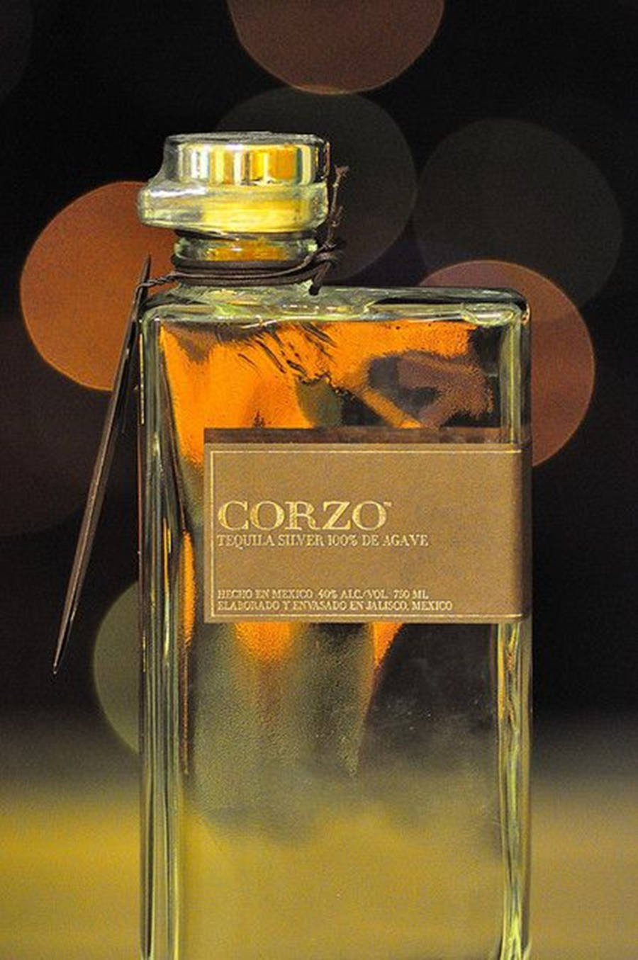 Artisan Corzo Anejo Tequila In High Definition Background